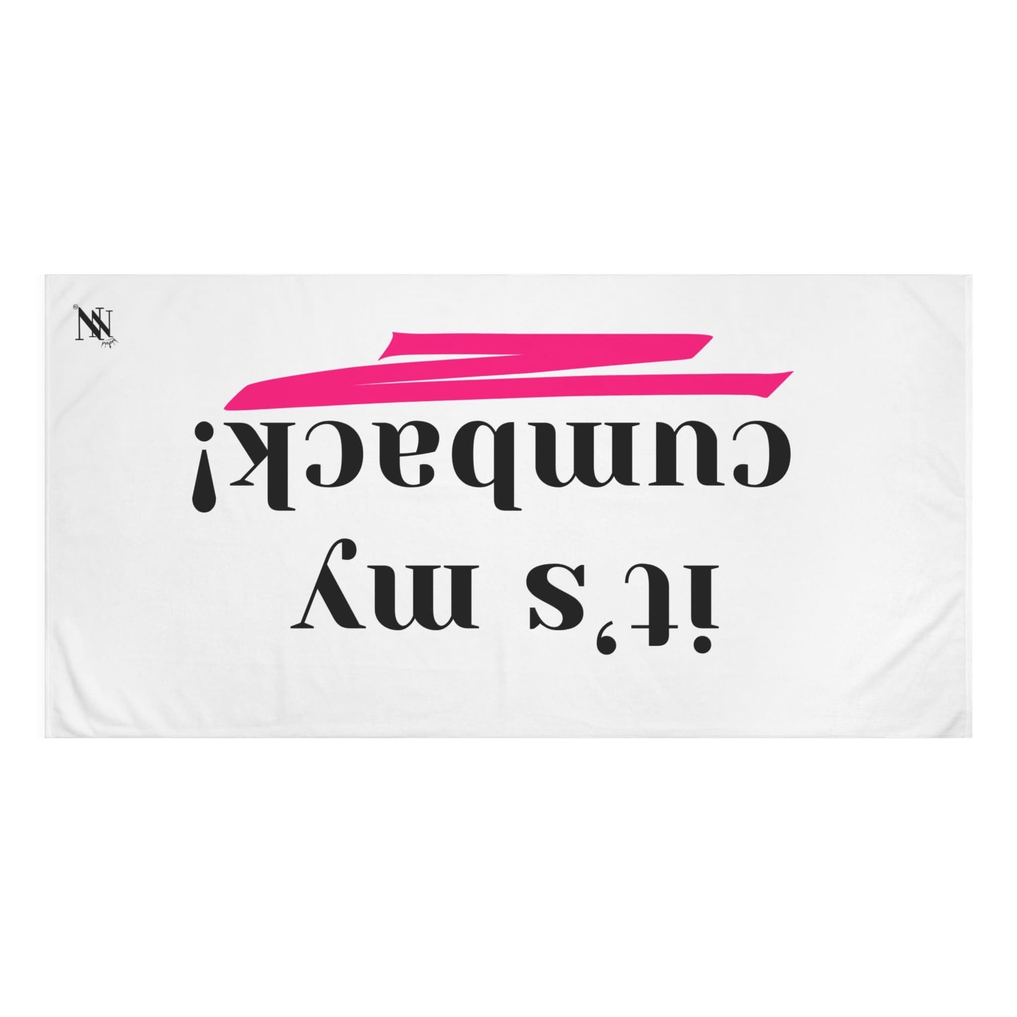 It’s My Cumback! | Mix & Match Naughty XL Fun-Flirty Lovers’ Towels