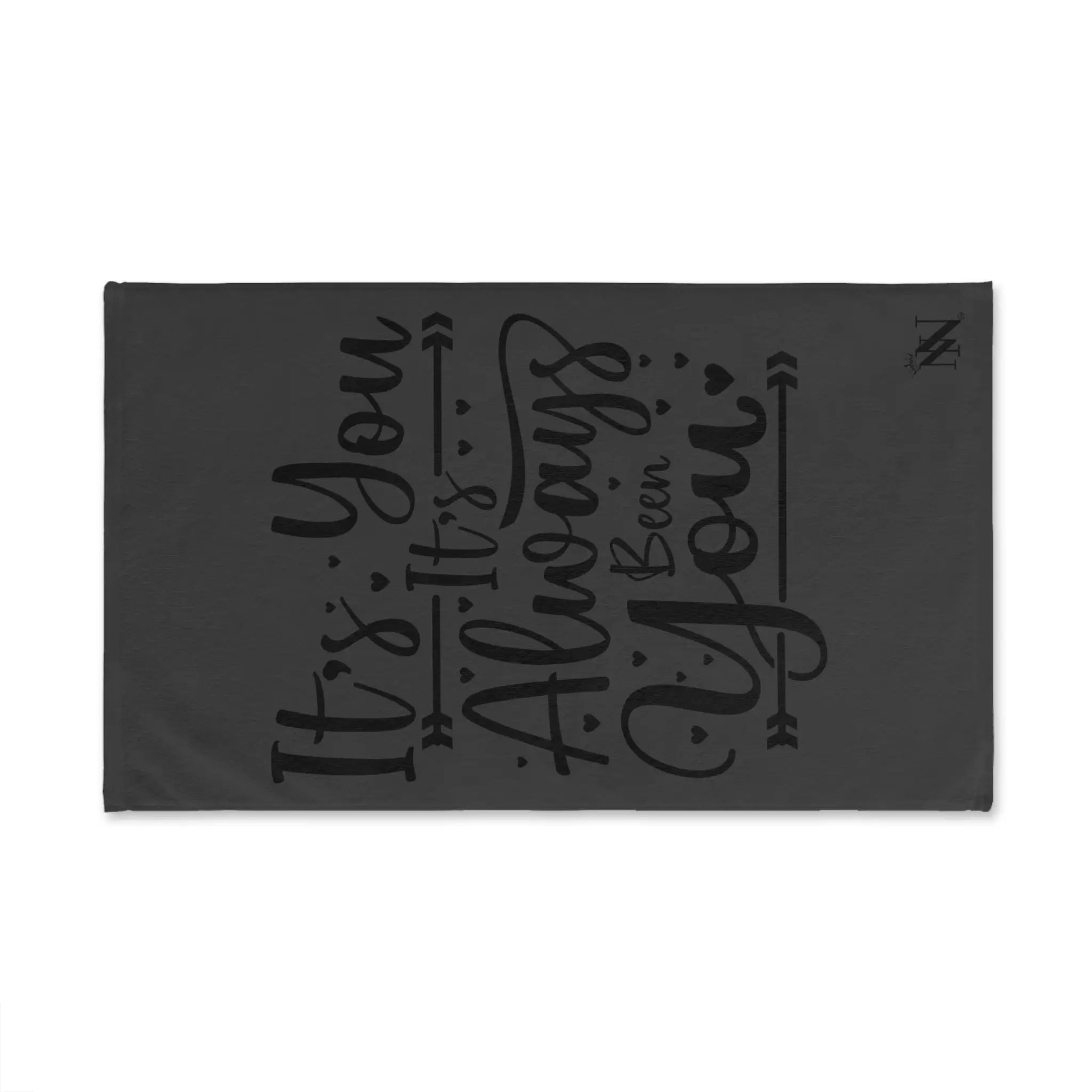 It’s You It’s Always Been You Dark Grey | Mix & Match Original Fun-Flirty Lovers’ Towels