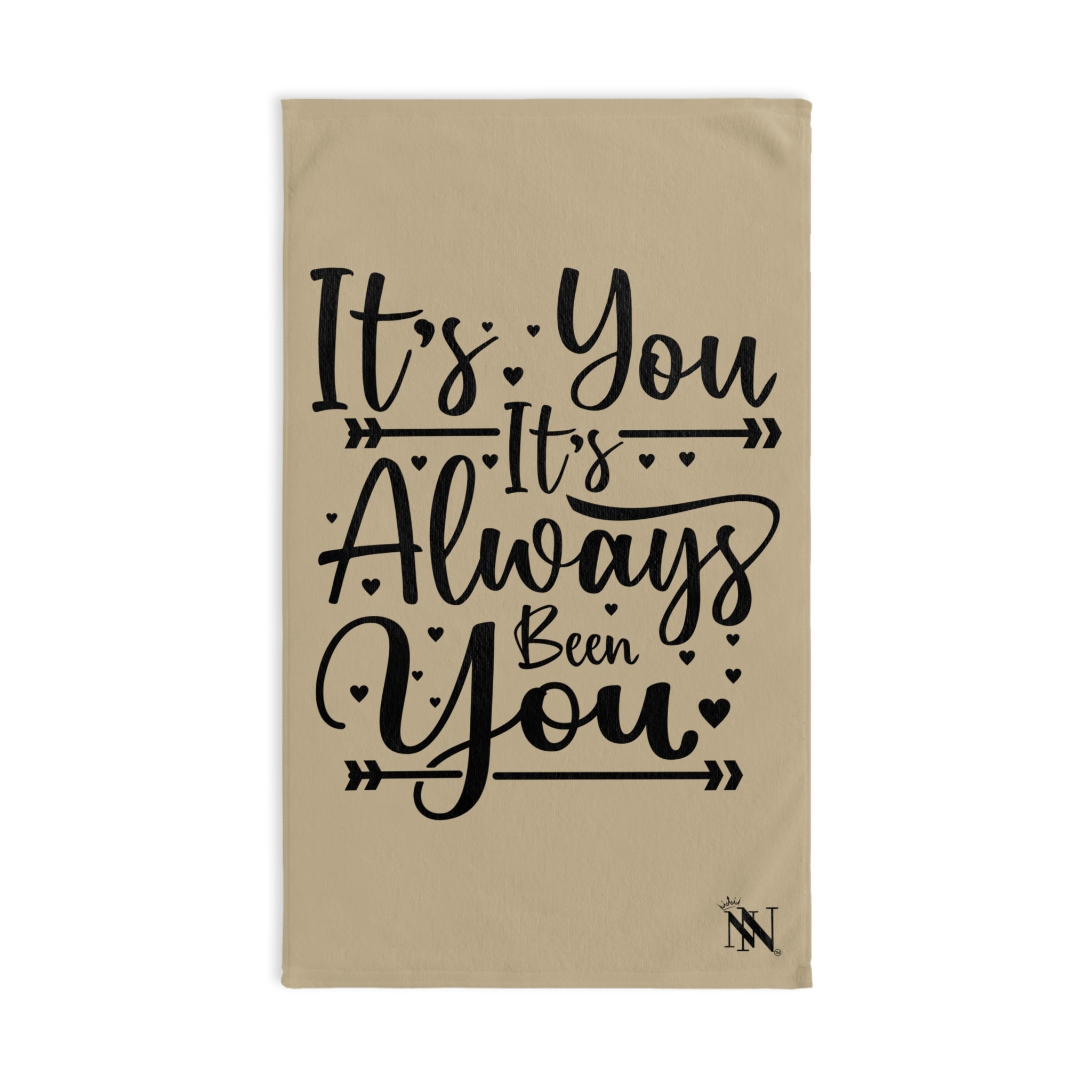 It’s You It’s Always Been You Gold | Mix & Match Original Fun-Flirty Lovers’ Towels