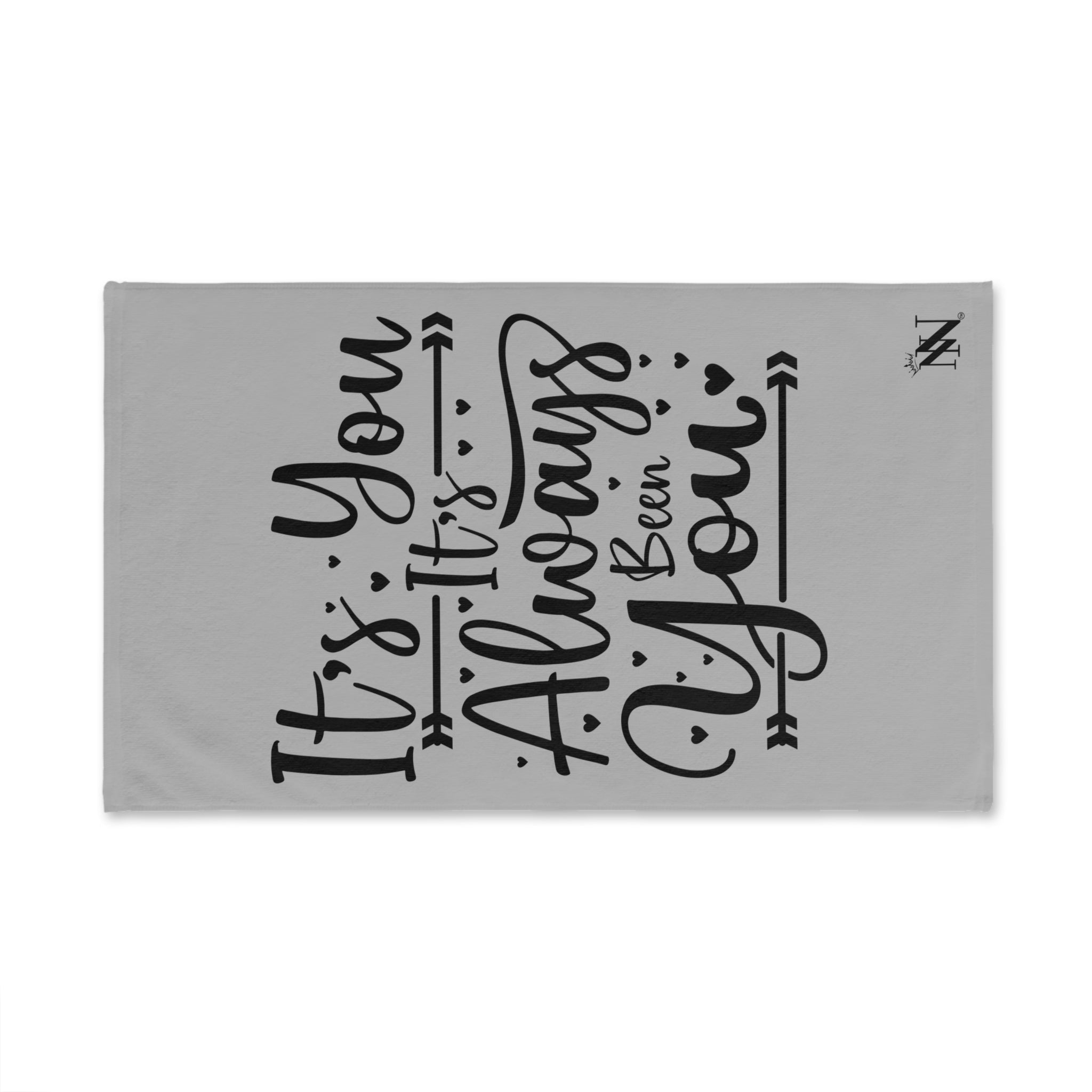 It’s You It’s Always Been You Light Grey | Mix & Match Original Fun-Flirty Lovers’ Towels