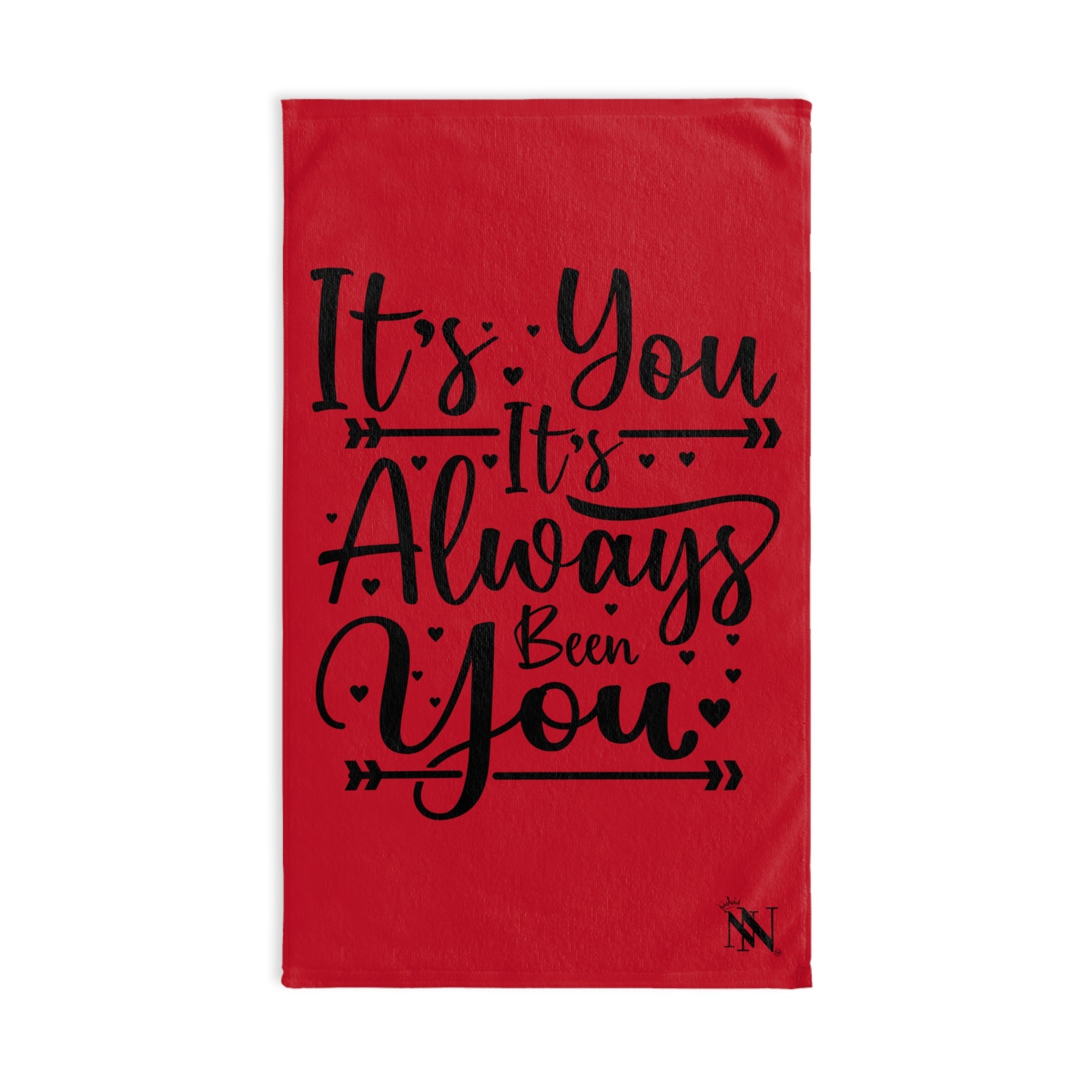 It’s You It’s Always Been You Red | Mix & Match Original Fun-Flirty Lovers’ Towels