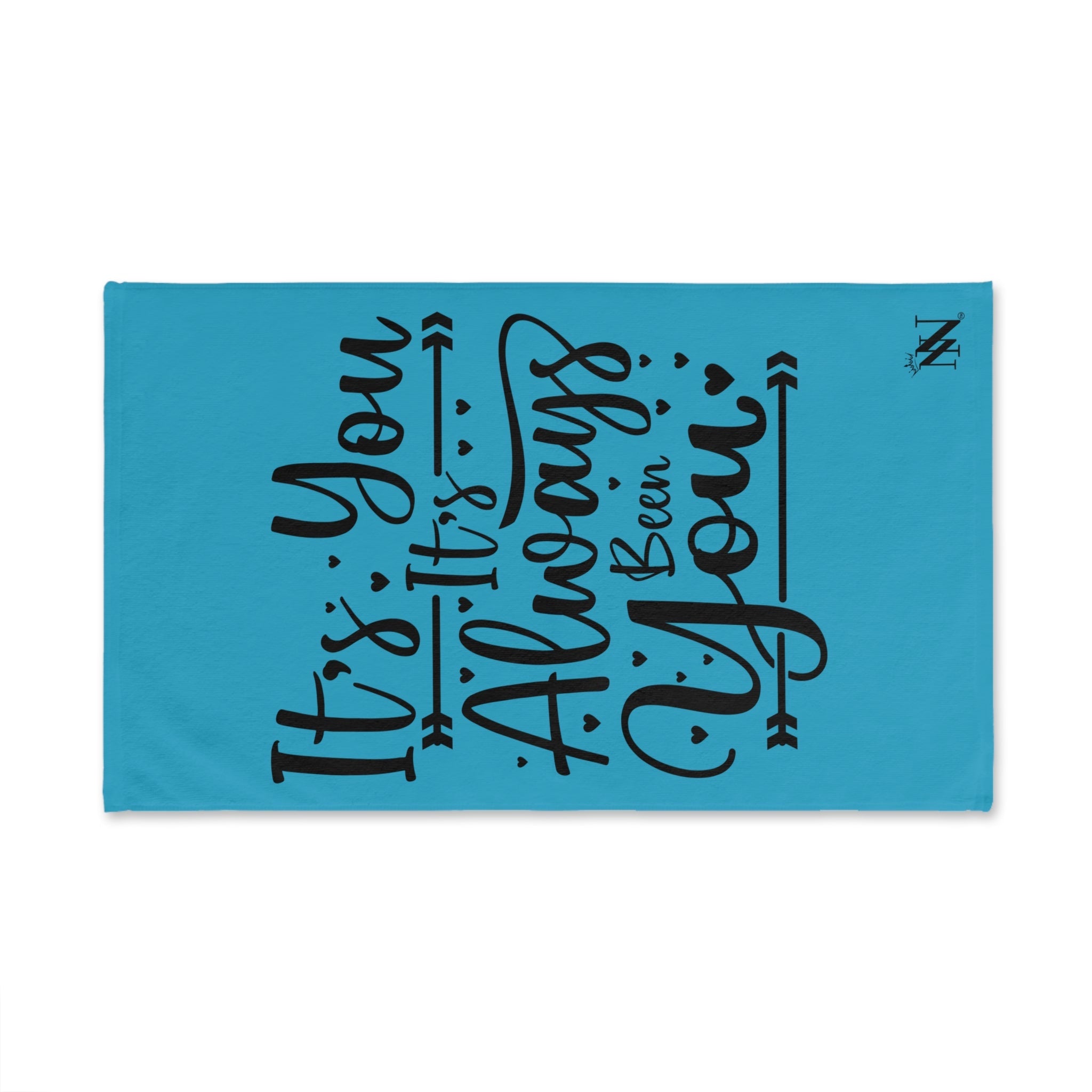It’s You It’s Always Been You Turquoise | Mix & Match Original Fun-Flirty Lovers’ Towels