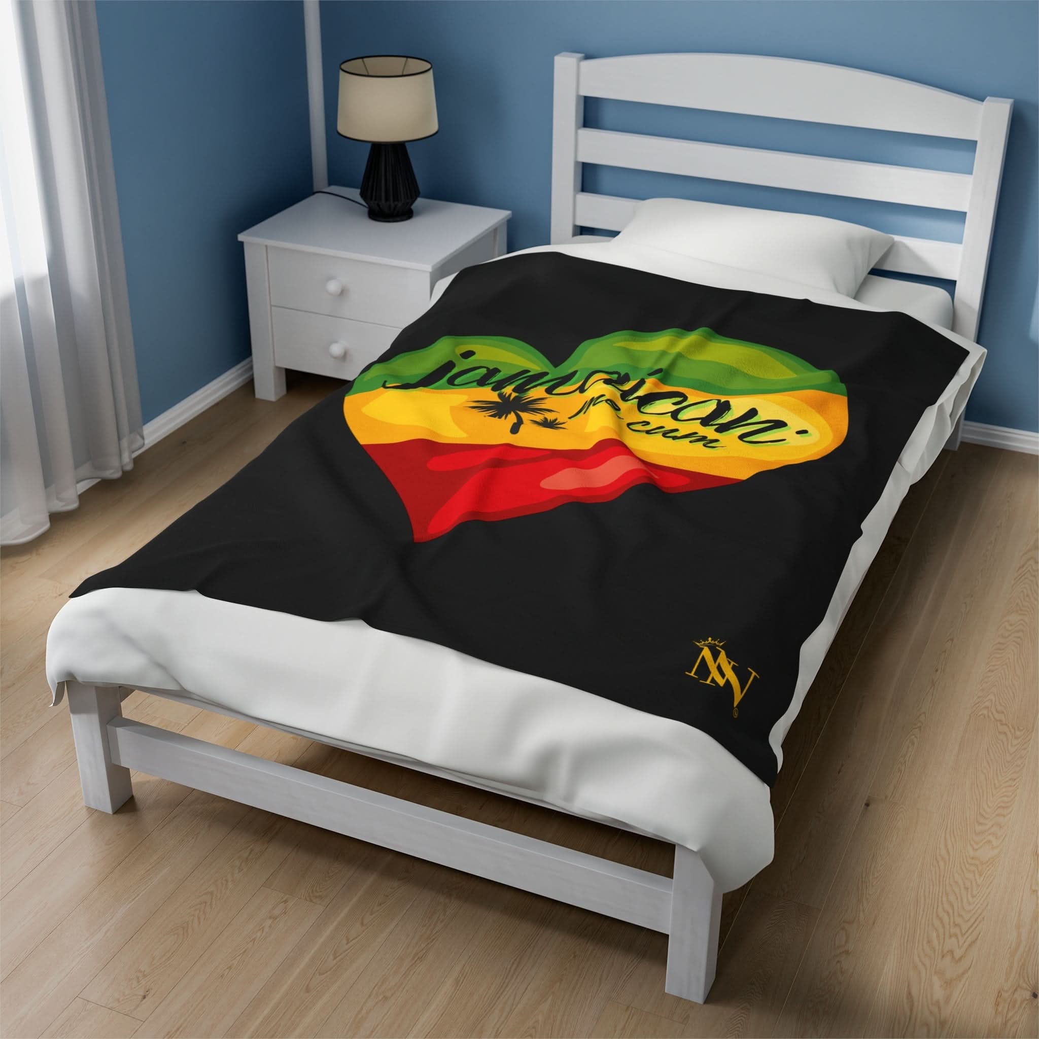 Jamaican Me Cum | Mix & Match Fun-Flirty Loversā Blankets