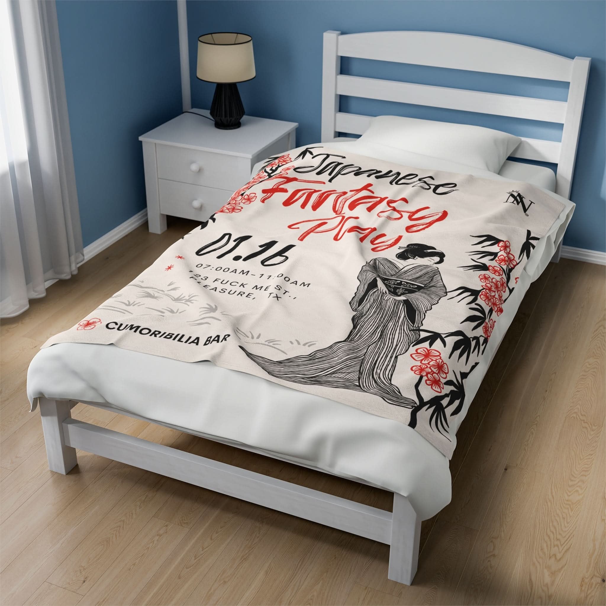 Japanese Fantasy Play | Mix & Match Fun-Flirty Lovers’ Blankets