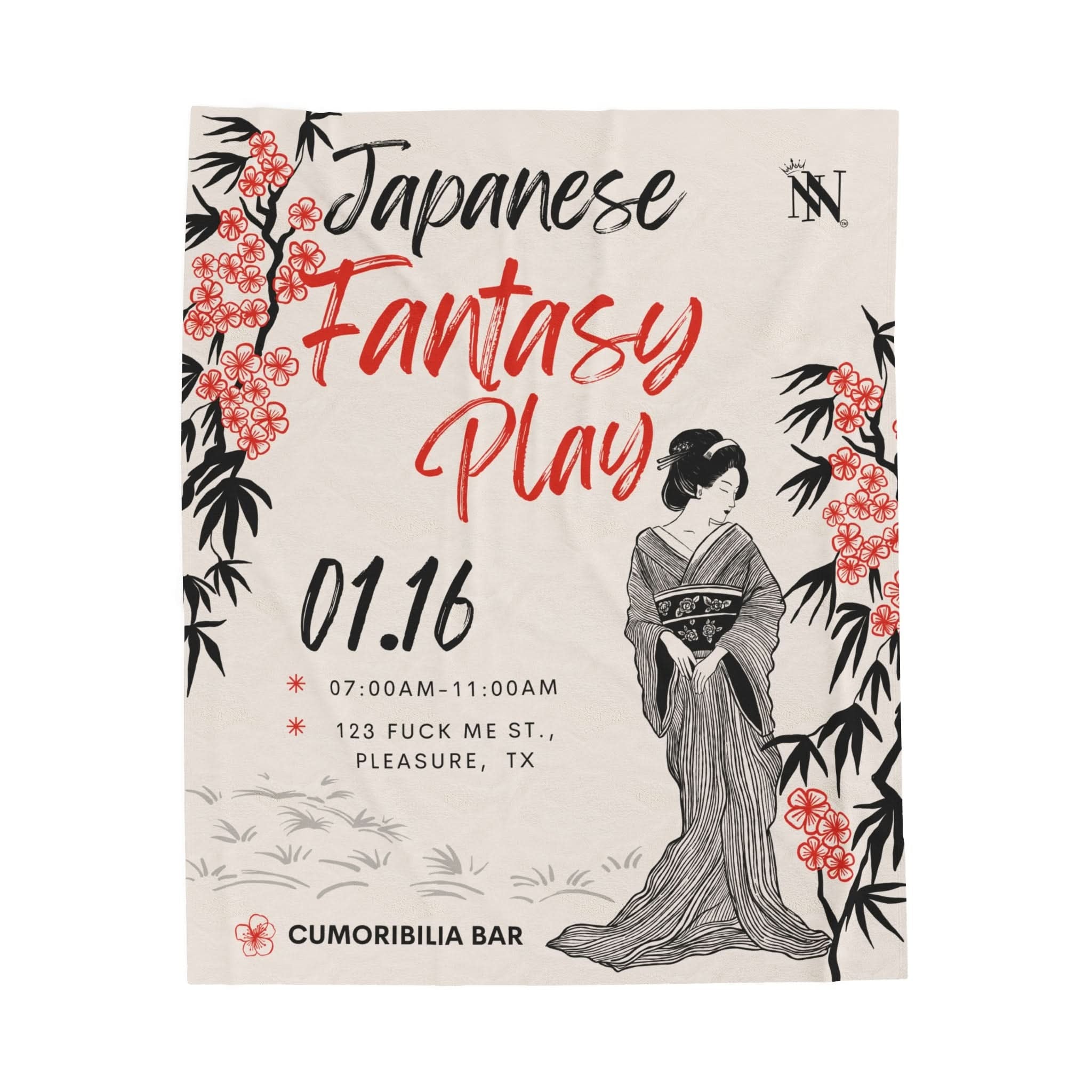 Japanese Fantasy Play | Mix & Match Fun-Flirty Loversā Blankets