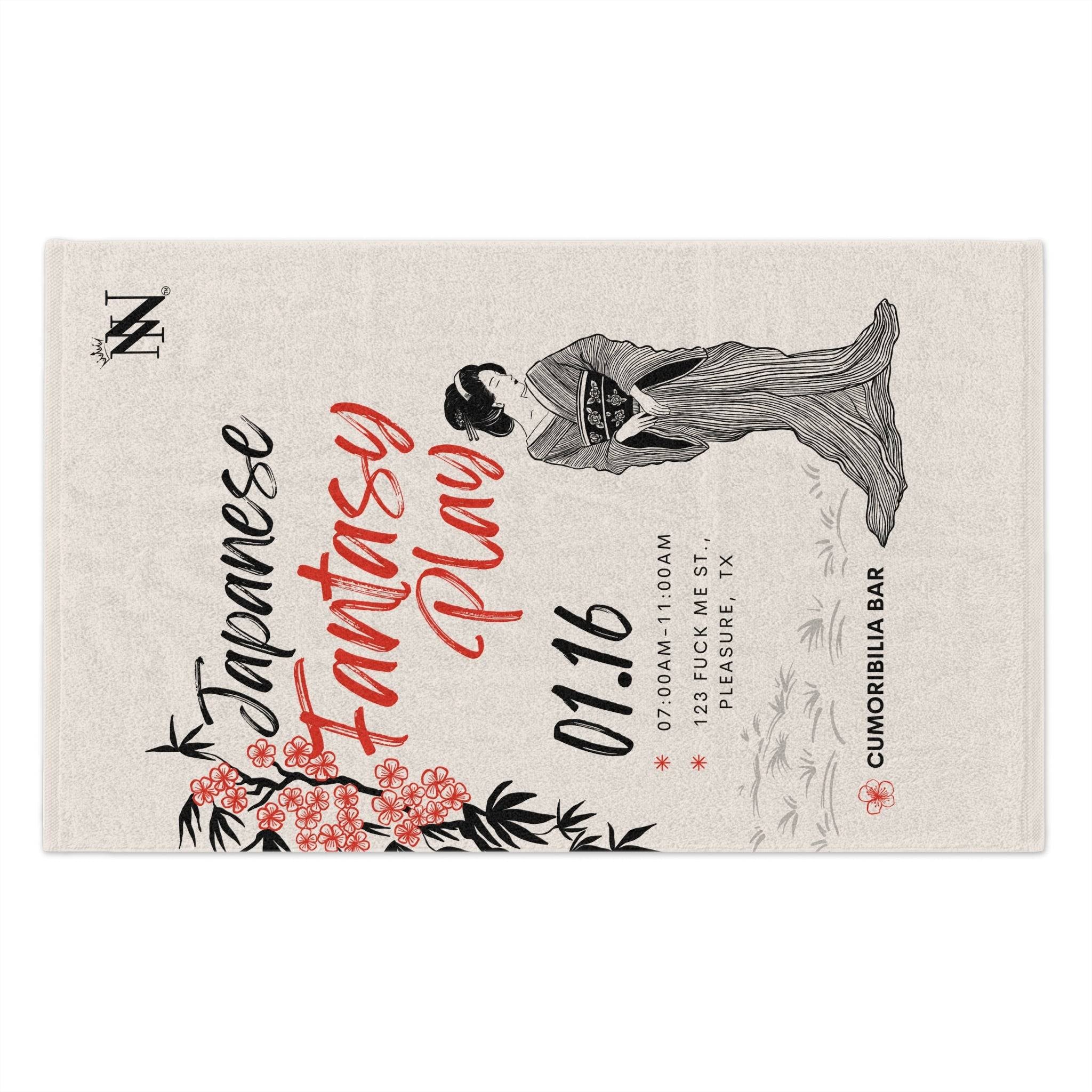 Japanese Fantasy Play | Mix & Match Soft Fun-Flirty Lovers’ Towels