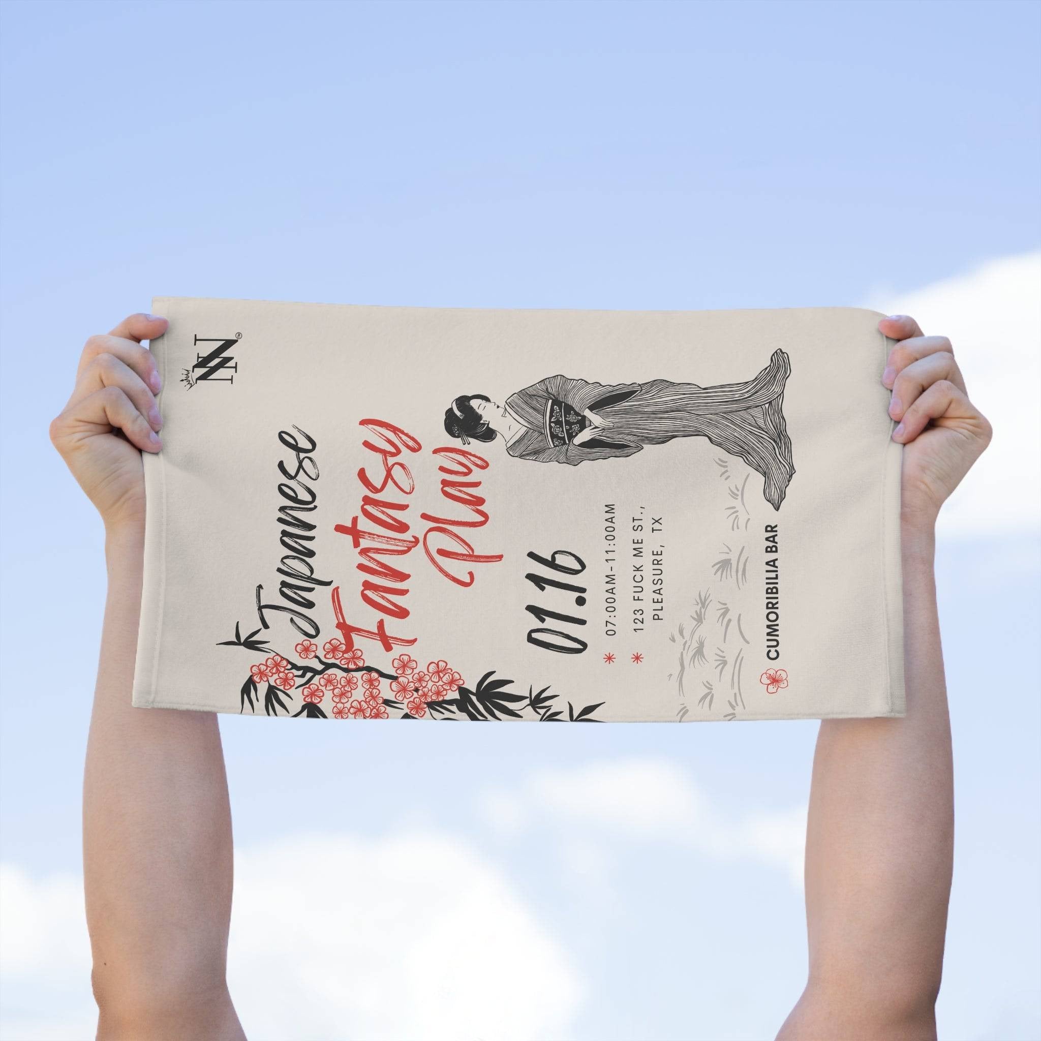 Japanese Fantasy Play | Mix & Match Soft Fun-Flirty Lovers’ Towels