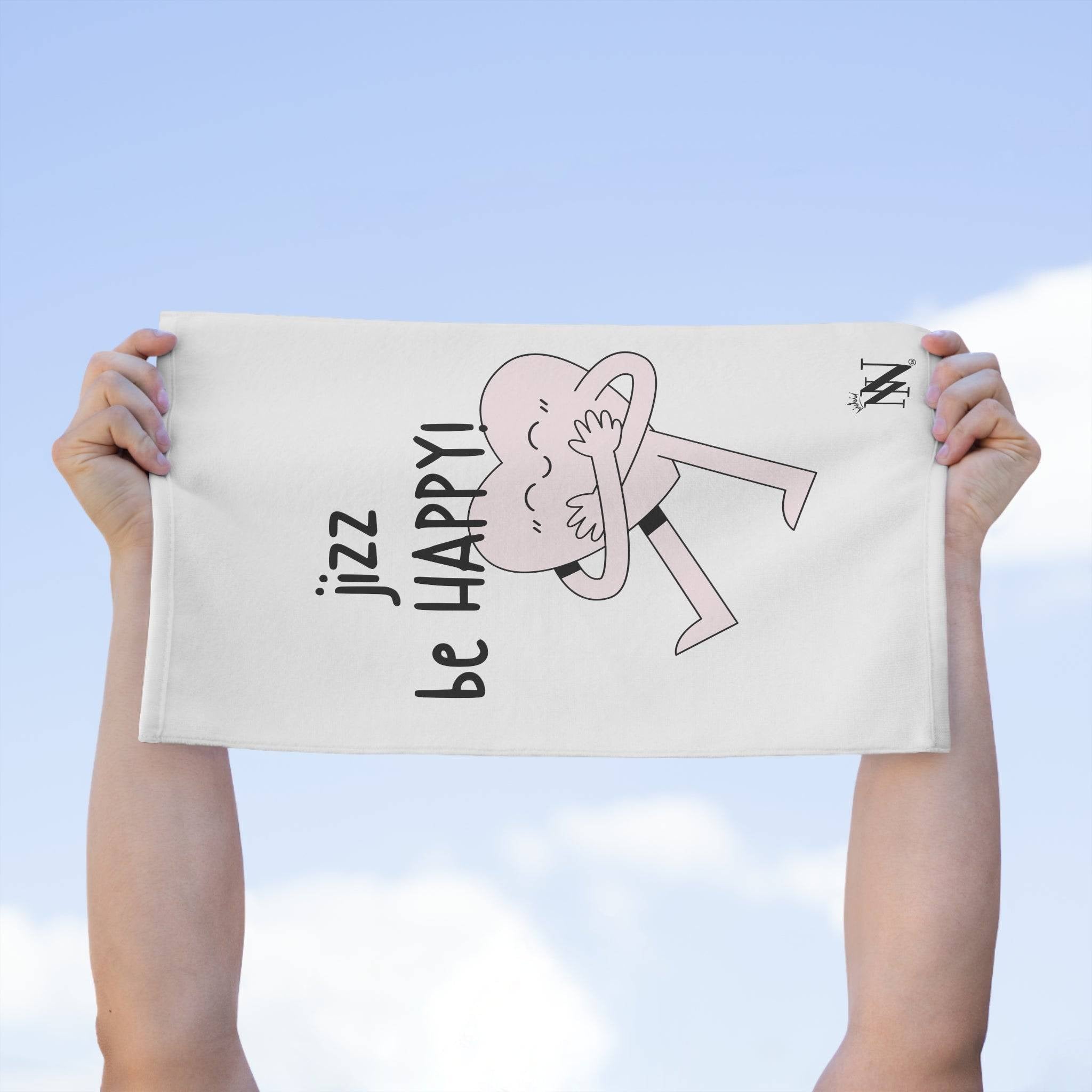 Jizz Be Happy | Mix & Match Soft Fun-Flirty Lovers’ Towels