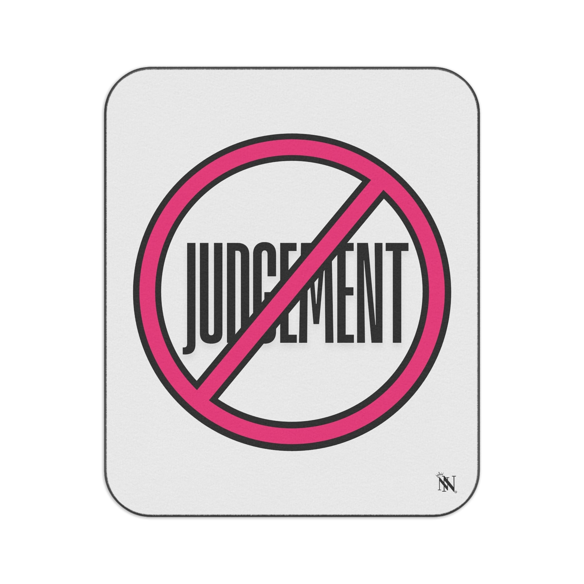 Judgement Free Zone | Mix Match Fun-Flirty Lovers’ Water-Resistant Blankets