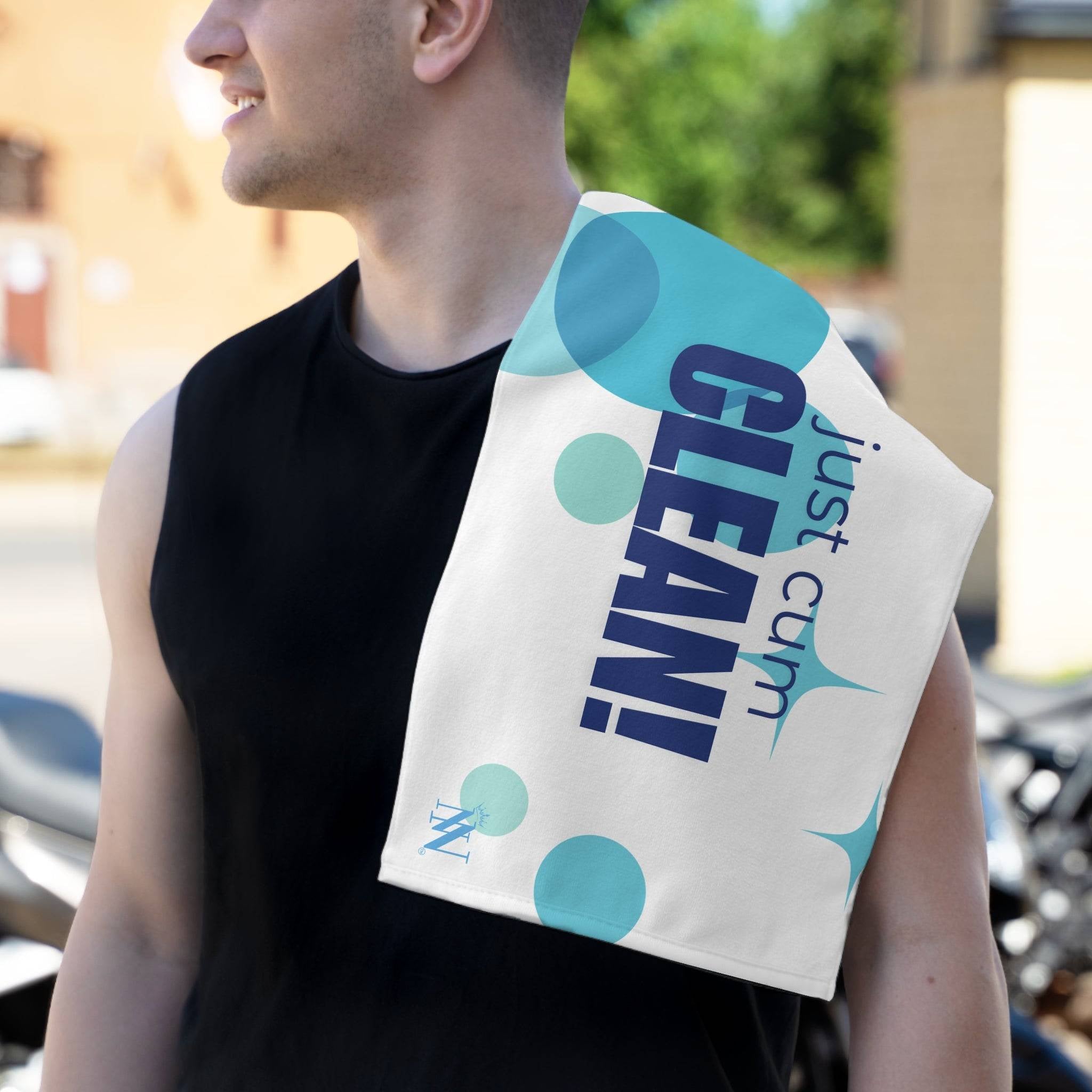 Just Cum Clean! | Mix & Match Soft Fun-Flirty Lovers’ Towels