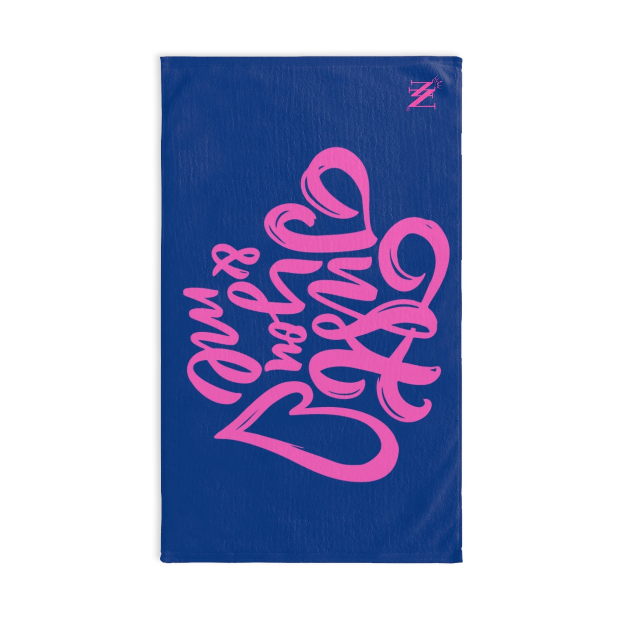 Just You Me Blue | Mix & Match Original Fun-Flirty Lovers’ Towels