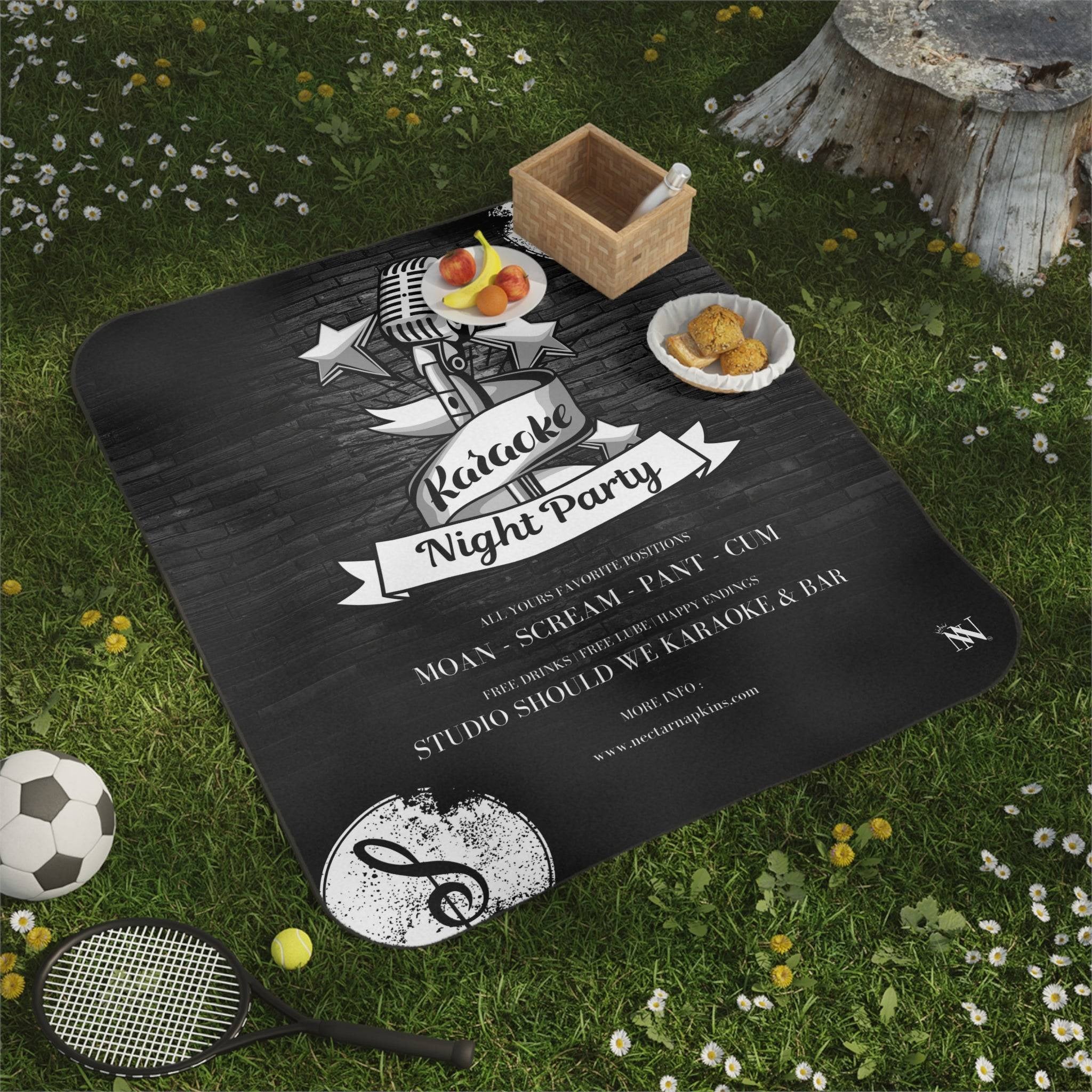 Karaoke Night | Mix Match Fun-Flirty Lovers’ Water-Resistant Blankets