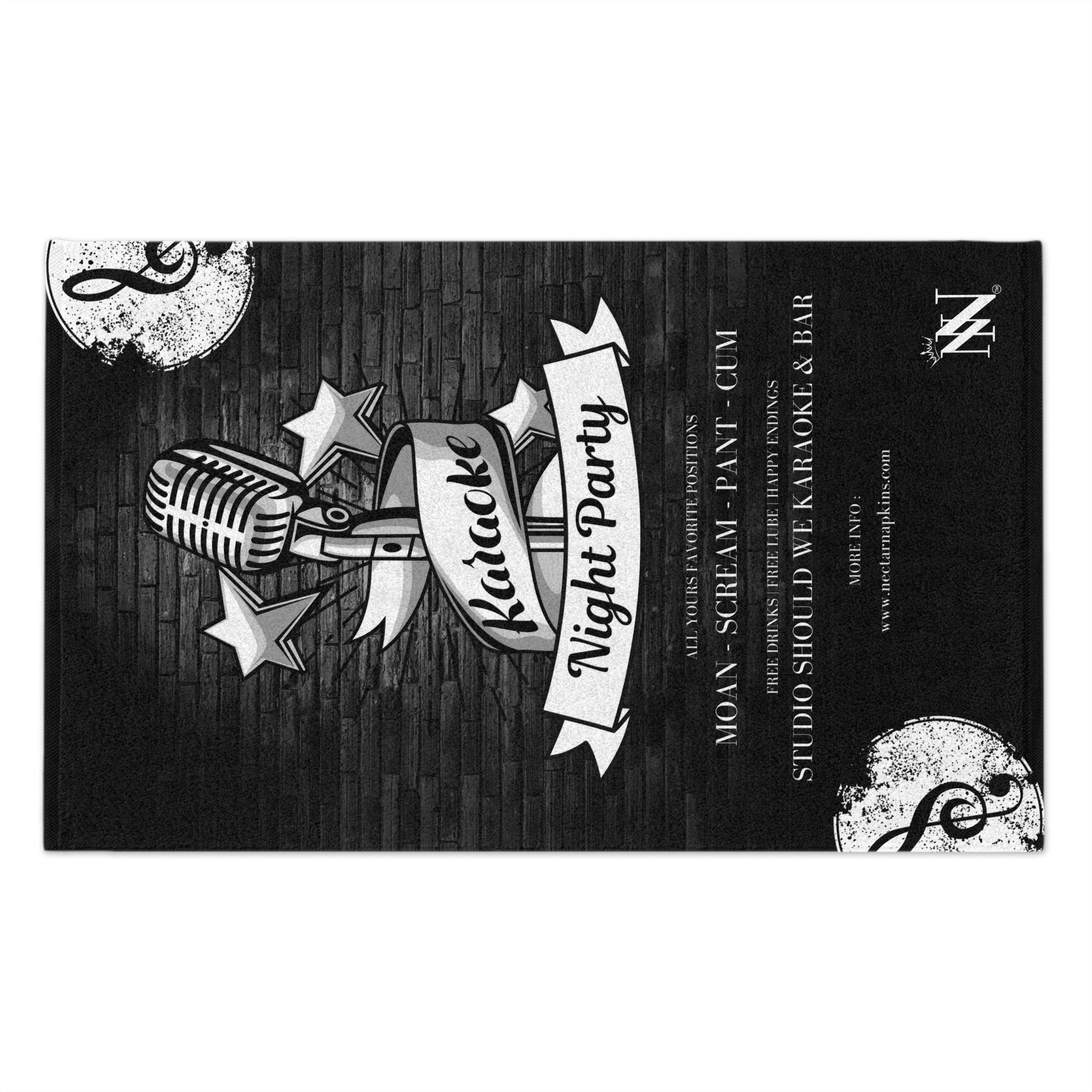 Karaoke Night | Mix & Match Soft Fun-Flirty Lovers’ Towels