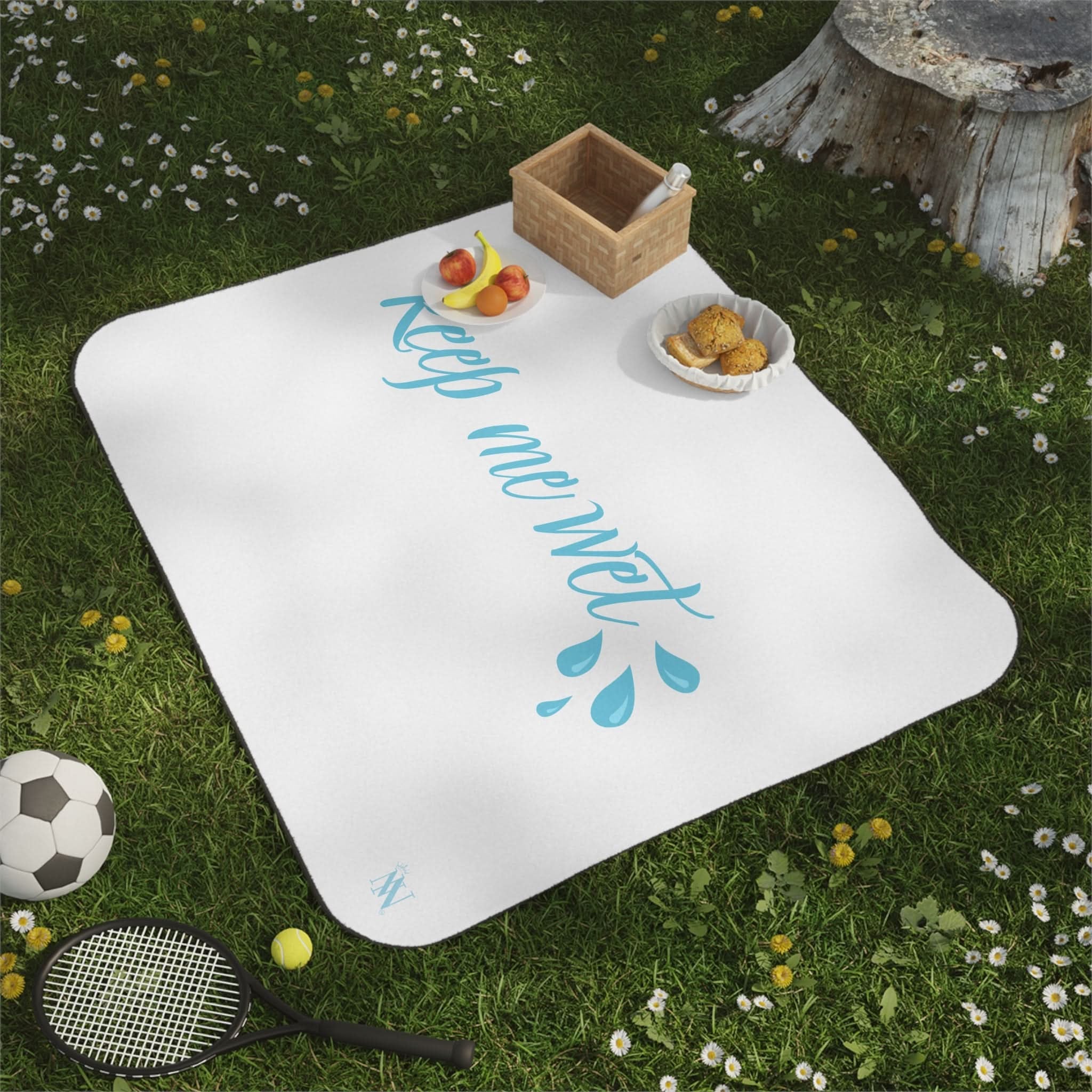 Keep Me Wet | Mix Match Fun-Flirty Lovers’ Water-Resistant Blankets