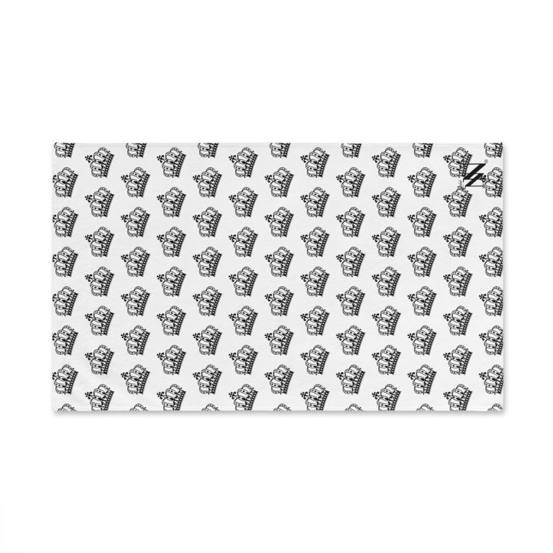 King Crown Patterned | Mix & Match Soft Fun-Flirty Lovers’ Towels