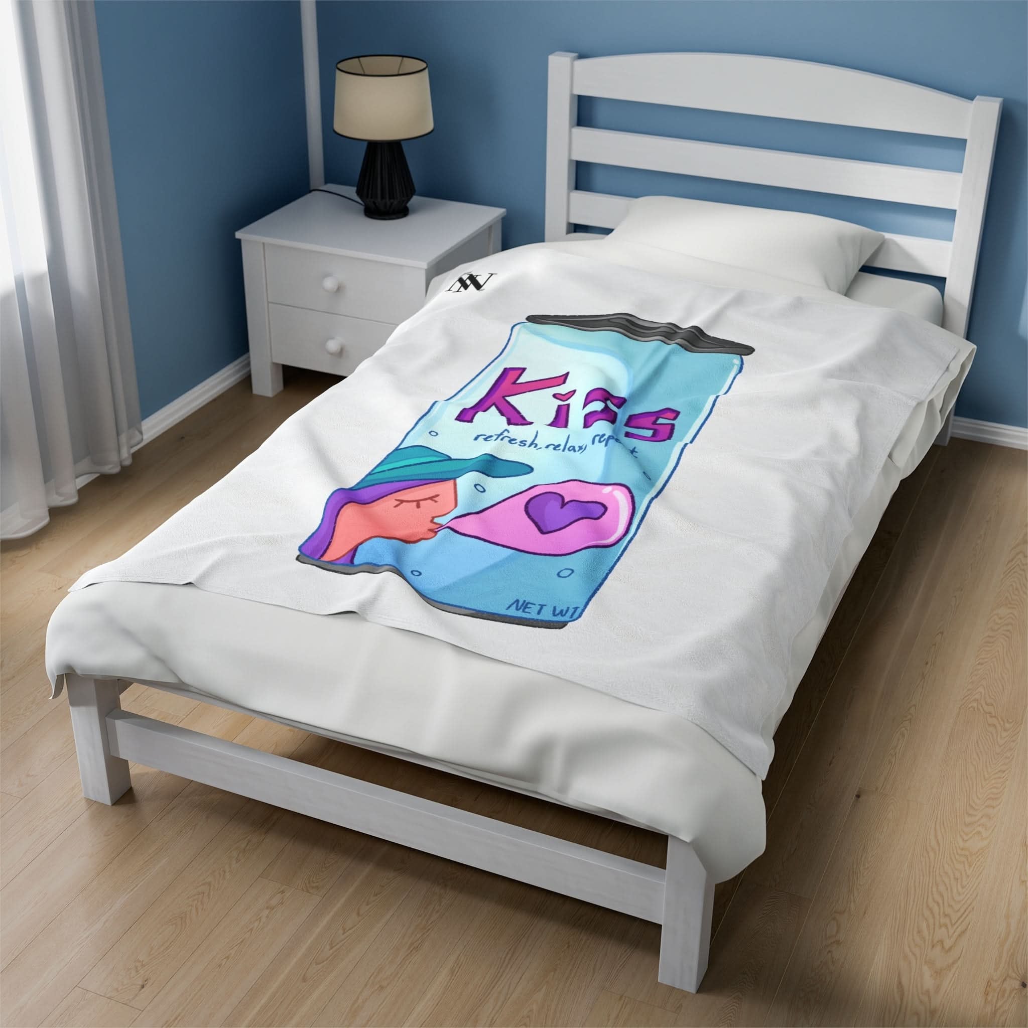 Kiss In A Can | Mix & Match Fun-Flirty Lovers’ Blankets