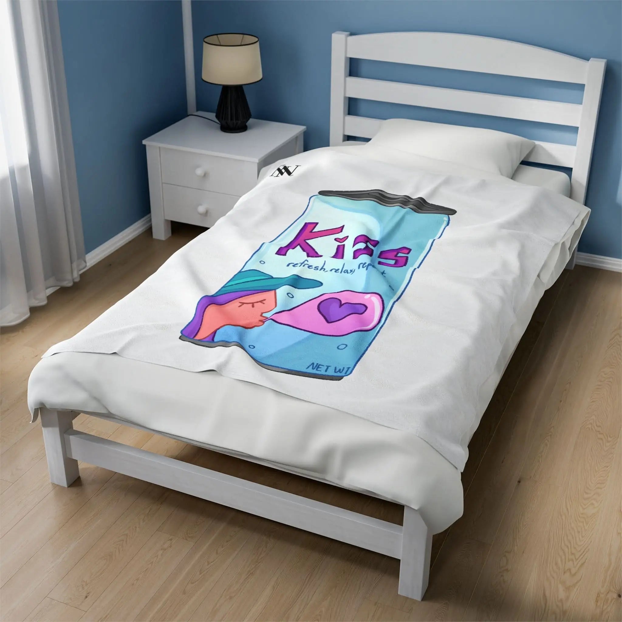 Kiss In A Can | Mix & Match Fun-Flirty Lovers’ Blankets