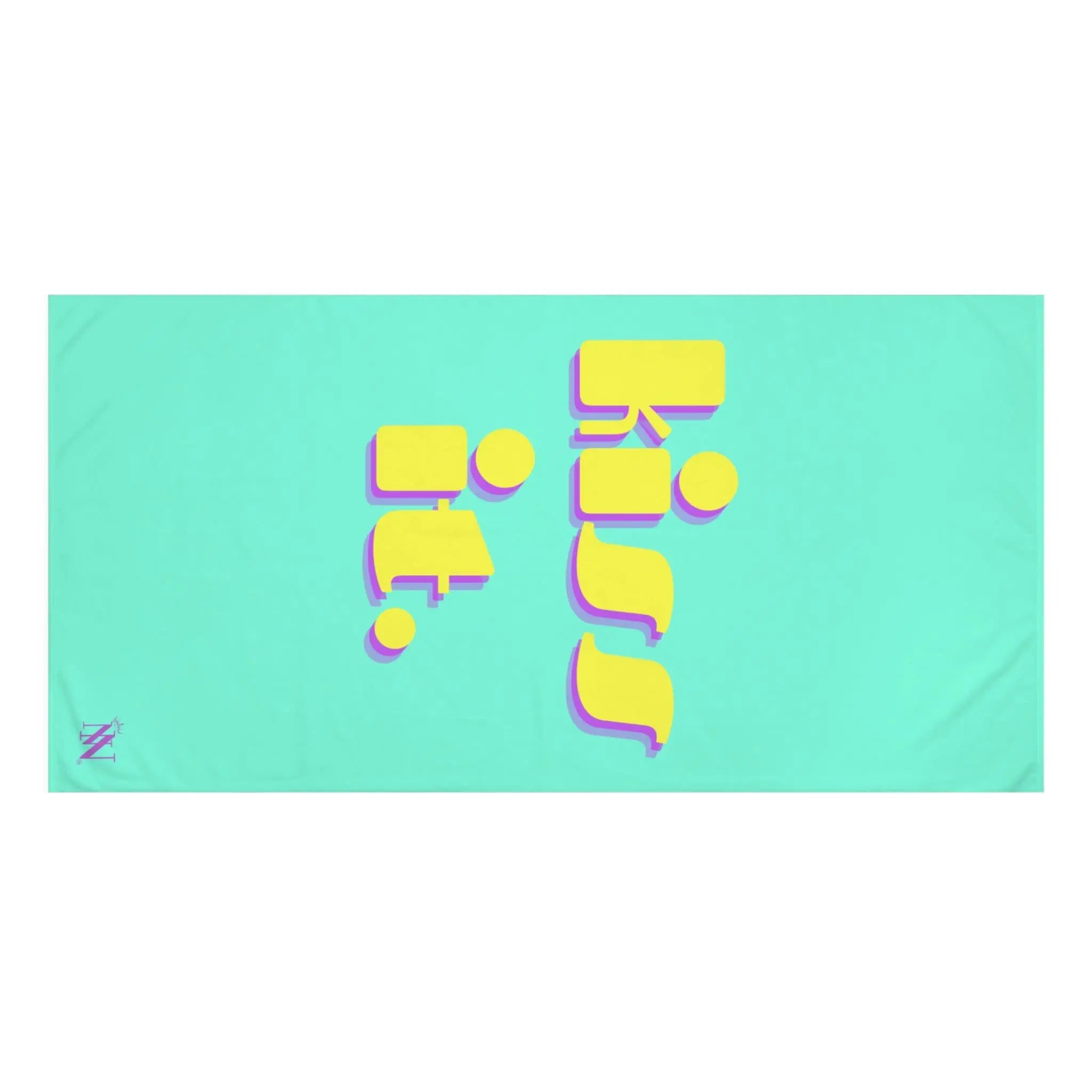 kiss it. | Mix & Match Naughty XL Fun-Flirty Lovers’ Towels