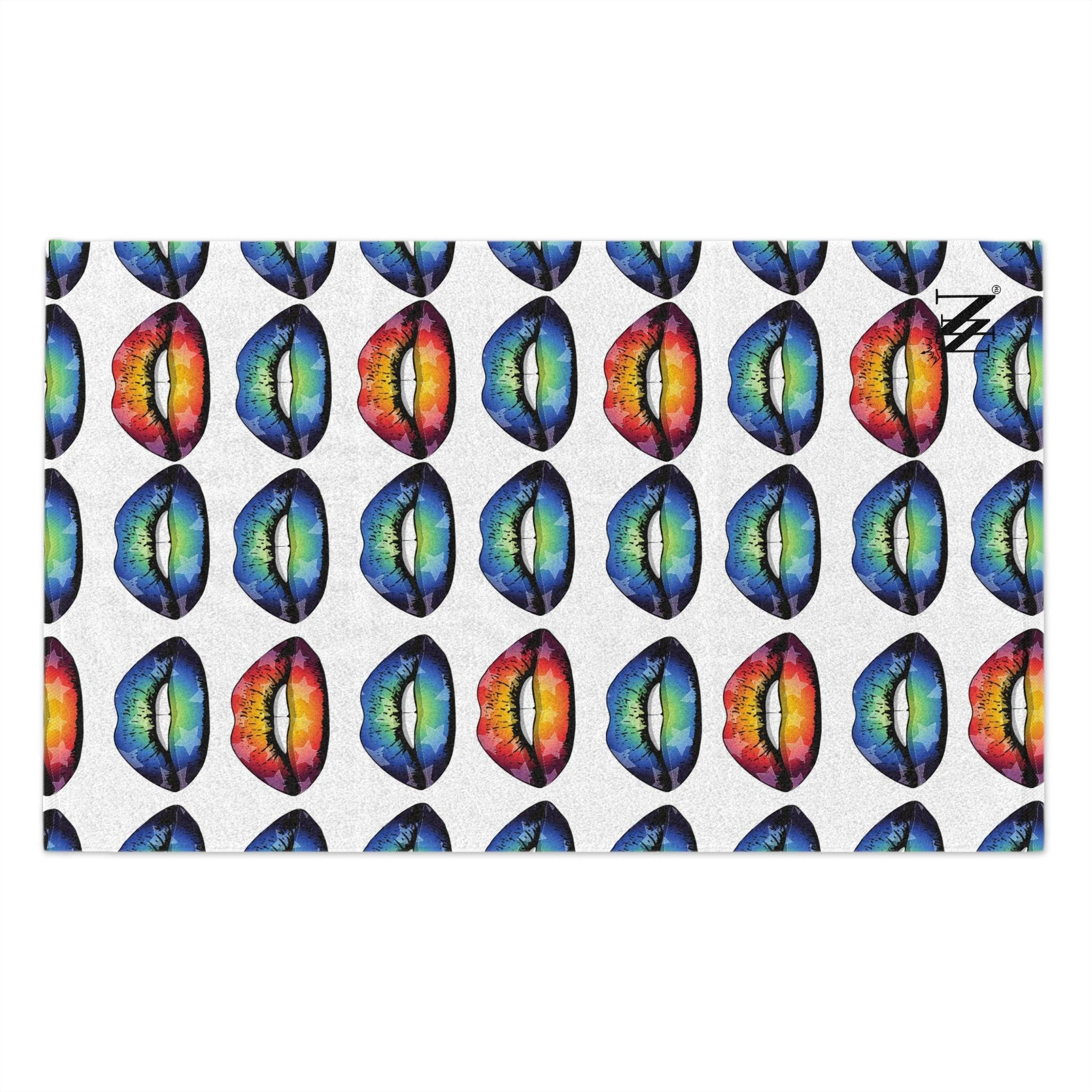 Kiss Me Blue | Mix & Match Soft Fun-Flirty Lovers’ Towels