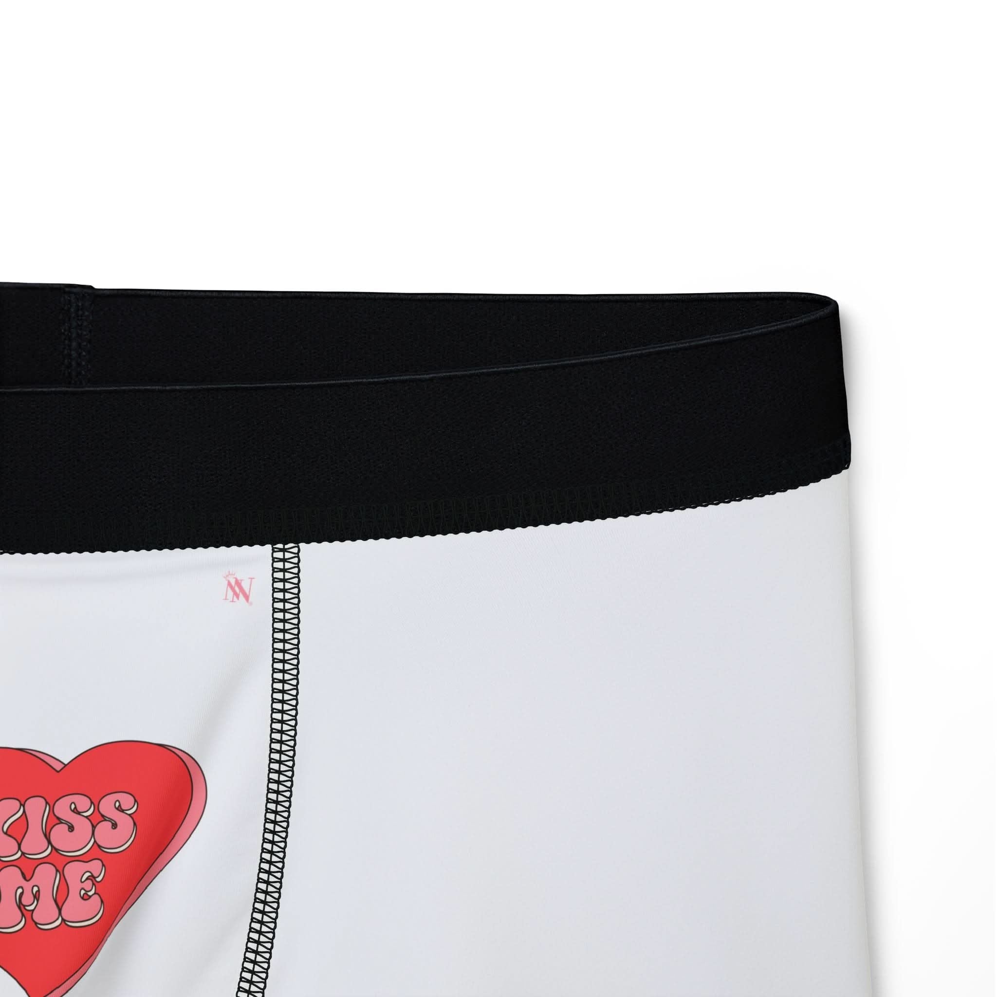 Kiss Me Candy Heart | Mix & Match Fun-Flirty Lovers’ Boxer Briefs