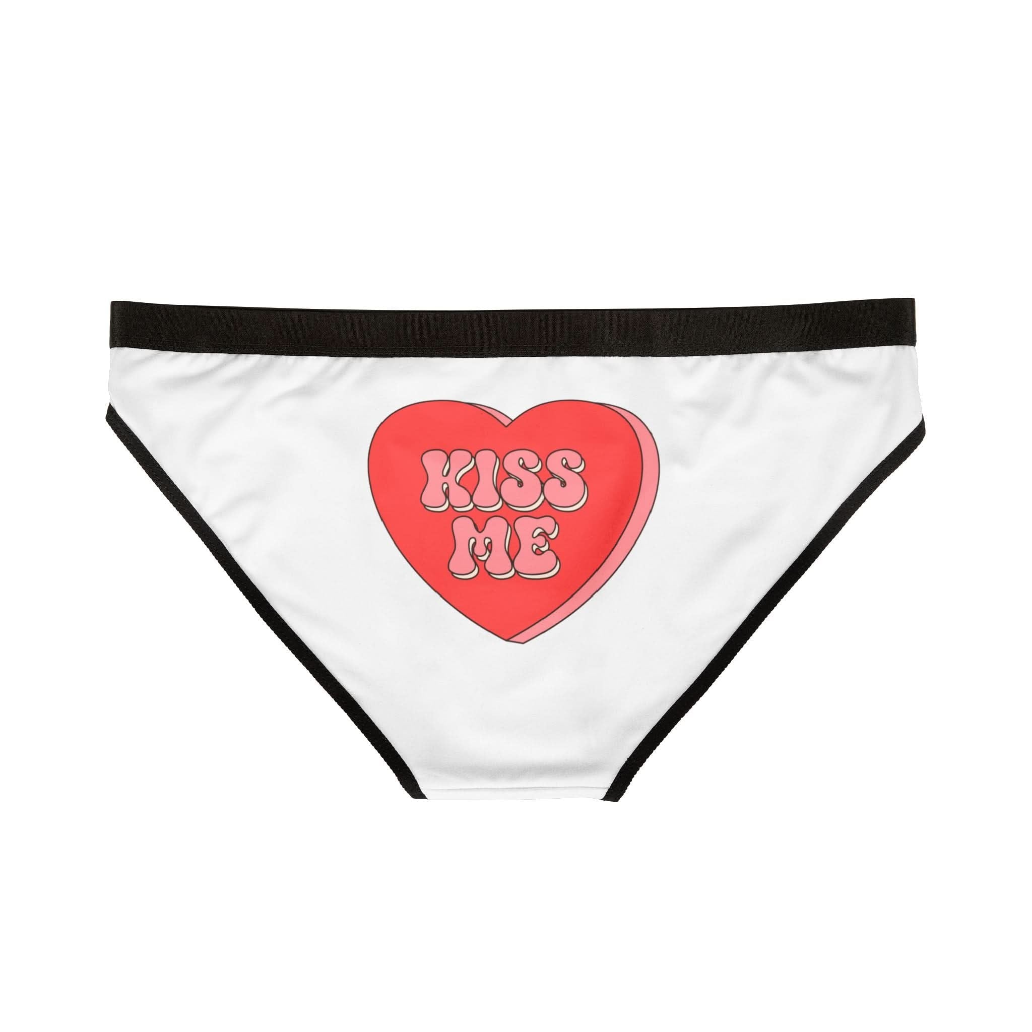 Kiss Me Candy Heart | Mix & Match Women’s Fun-Flirty Lovers’ Panties