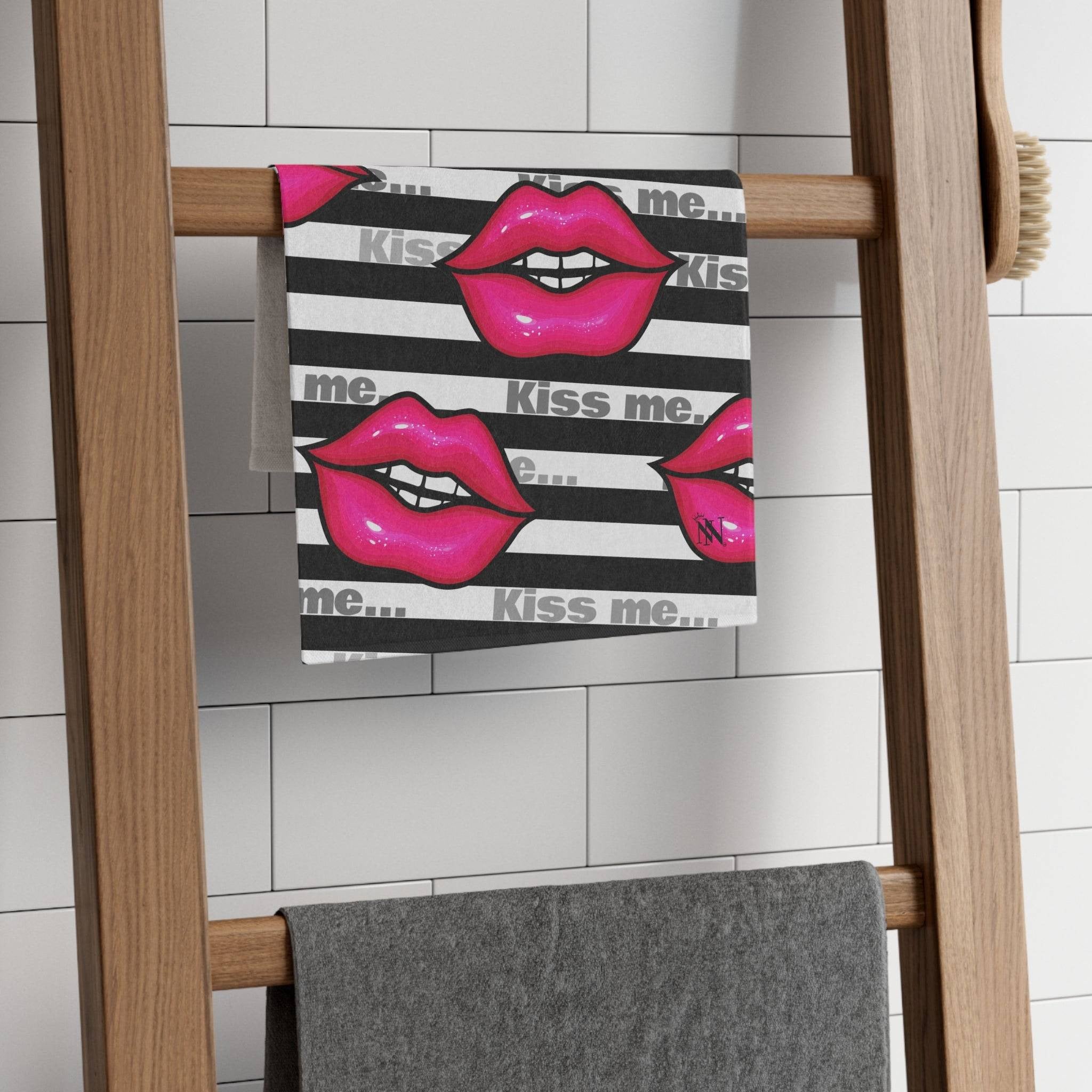 Kiss Me | Mix & Match Soft Fun-Flirty Lovers’ Towels