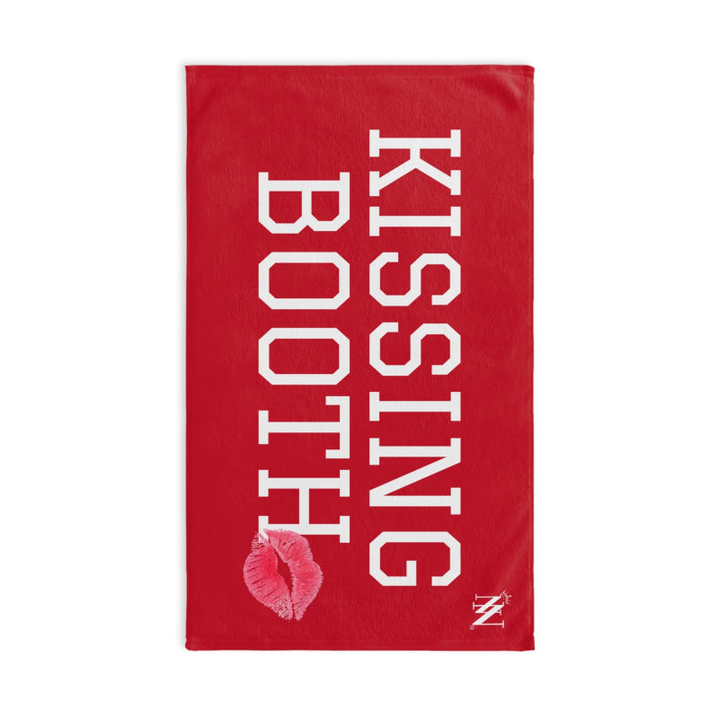 Kissing Booth Kiss Red | Mix & Match Soft Fun-Flirty Lovers’ Towels
