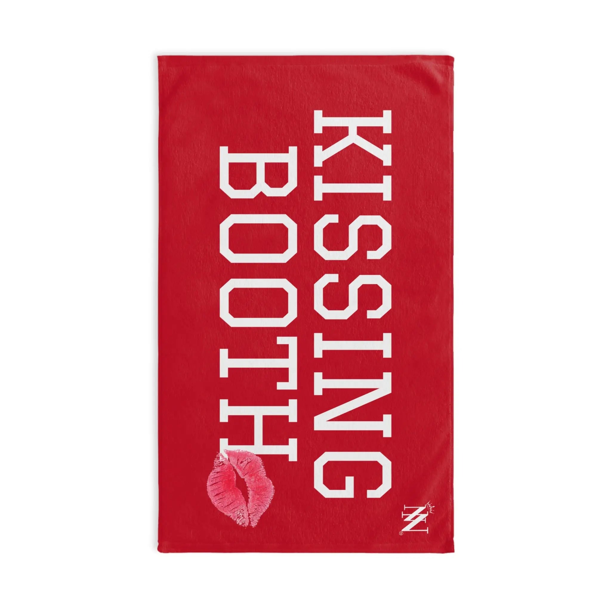 Kissing Booth Kiss Red | Mix & Match Soft Fun-Flirty Lovers’ Towels