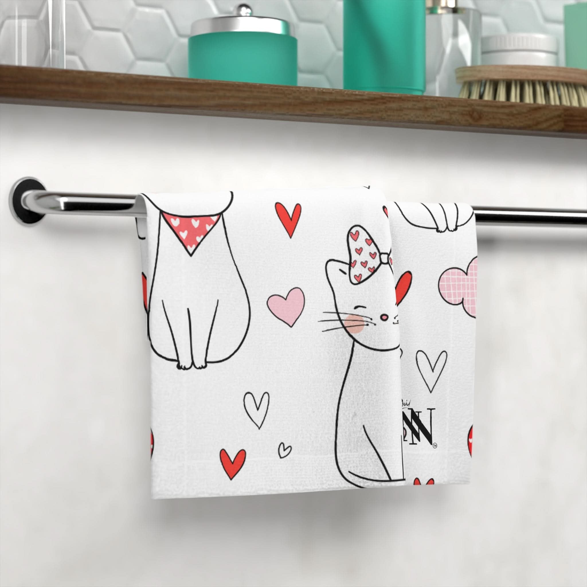 Kittie Love | Mix & Match Lils’ Fun-Flirty Lovers’ Towels