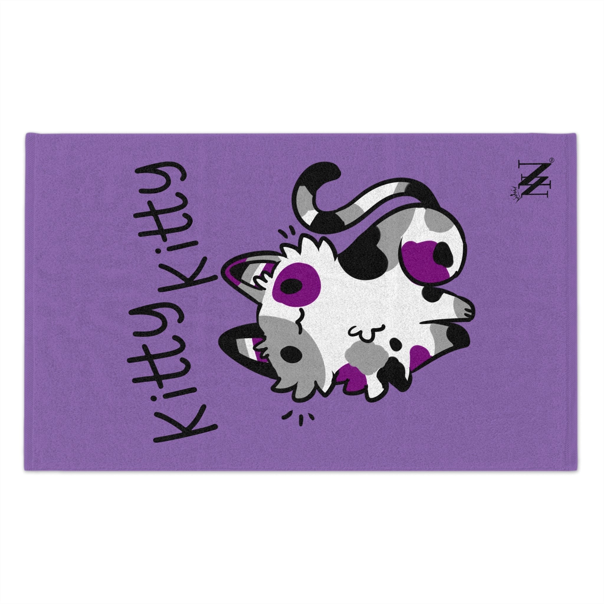 Kitty Kitty Lavendar | Mix & Match Soft Fun-Flirty Lovers’ Towels