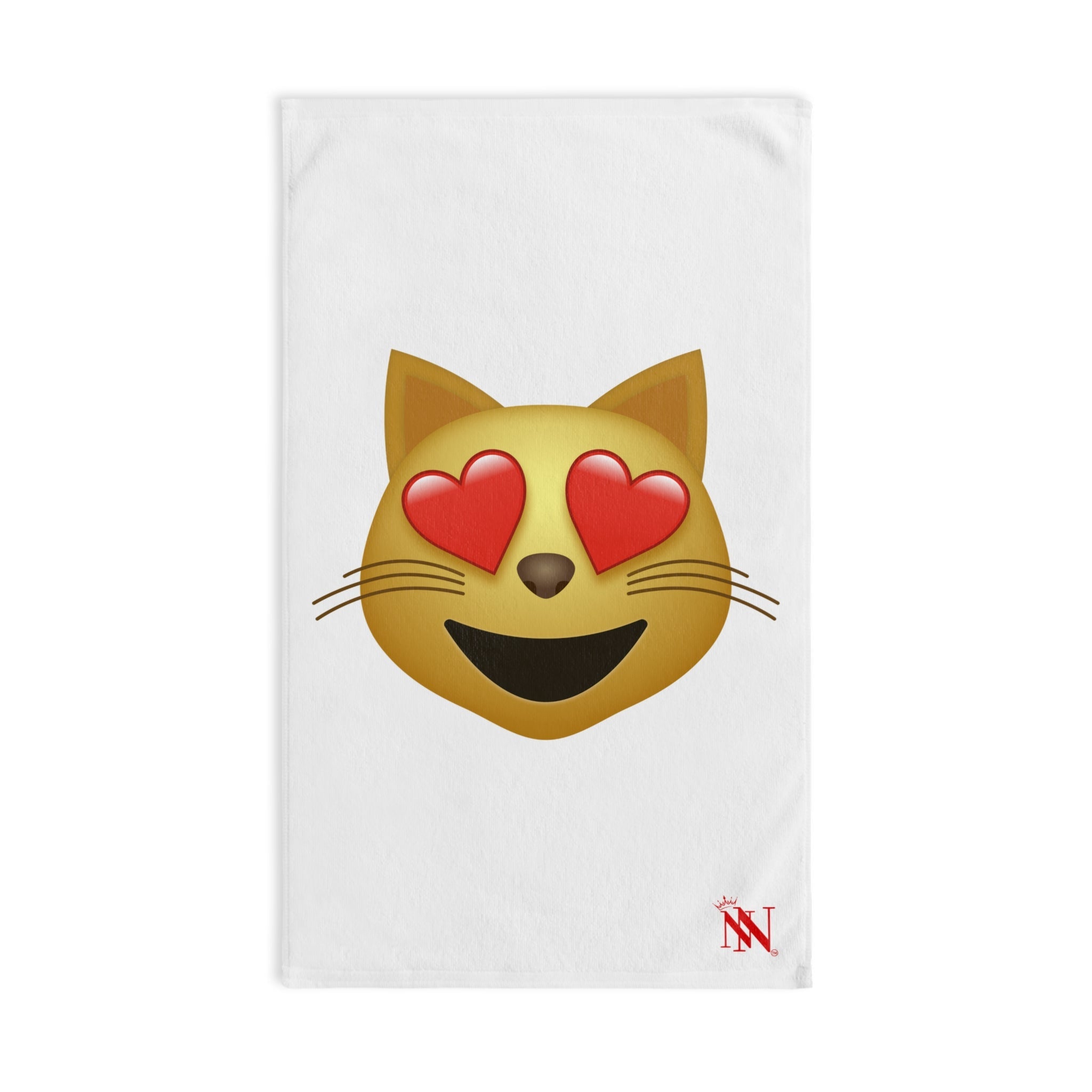 Kitty Love Emoji | Mix & Match Original Fun-Flirty Lovers’ Towels