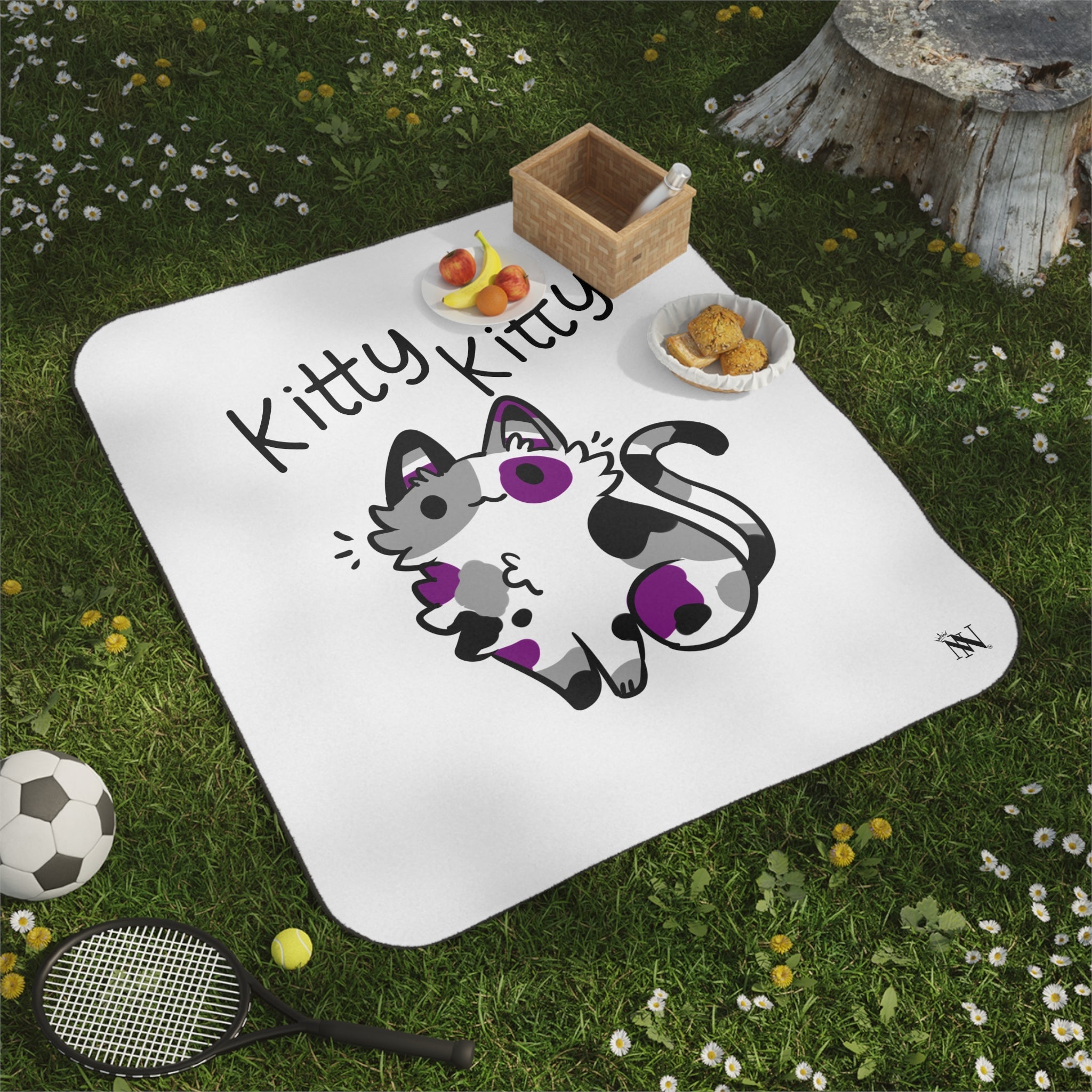Kitty Kitty | Mix Match Fun-Flirty Lovers’ Water-Resistant Blankets