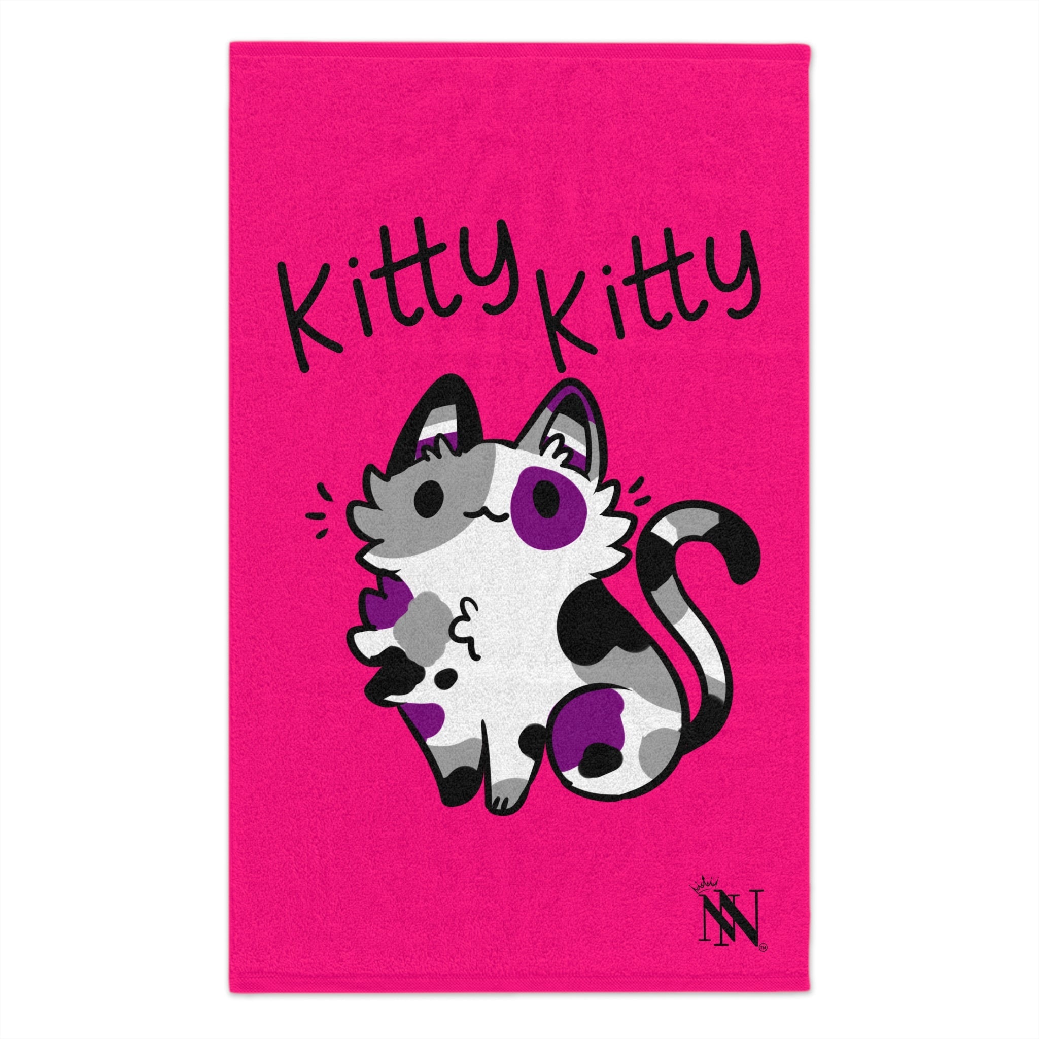 Kitty Kitty Pink | Mix & Match Soft Fun-Flirty Lovers’ Towels