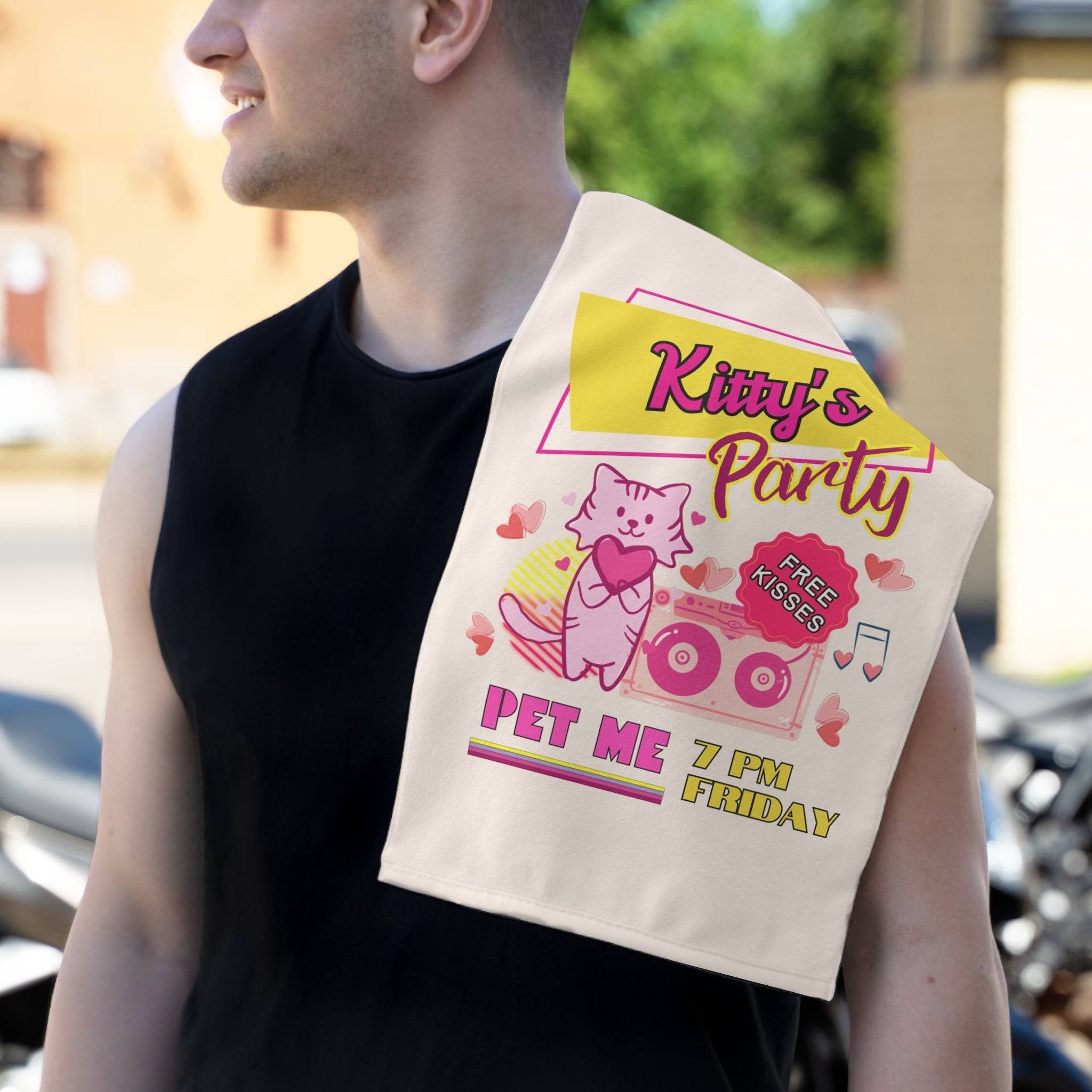 Kitty’s Party | Mix & Match Soft Fun-Flirty Lovers’ Towels