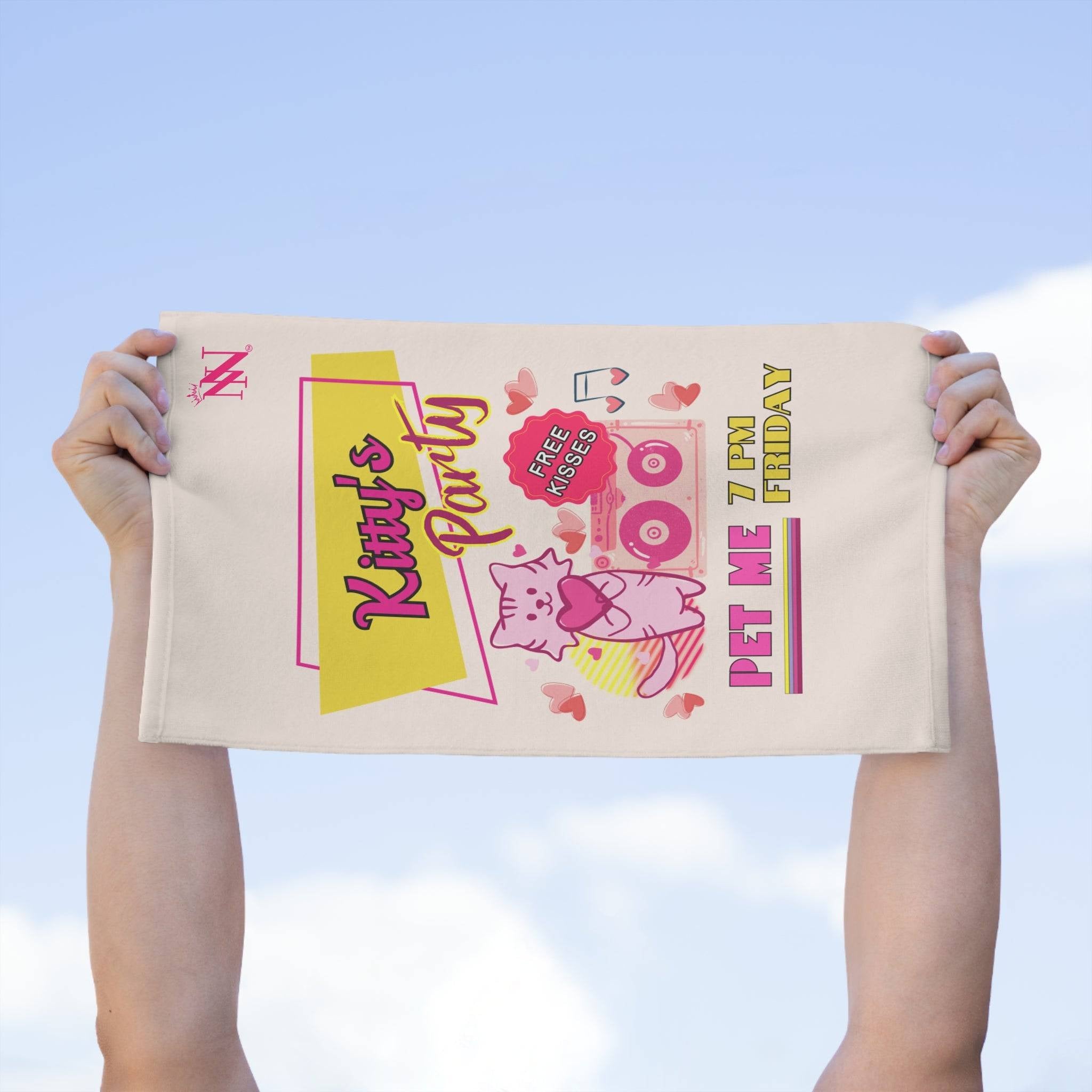 Kitty’s Party | Mix & Match Soft Fun-Flirty Lovers’ Towels