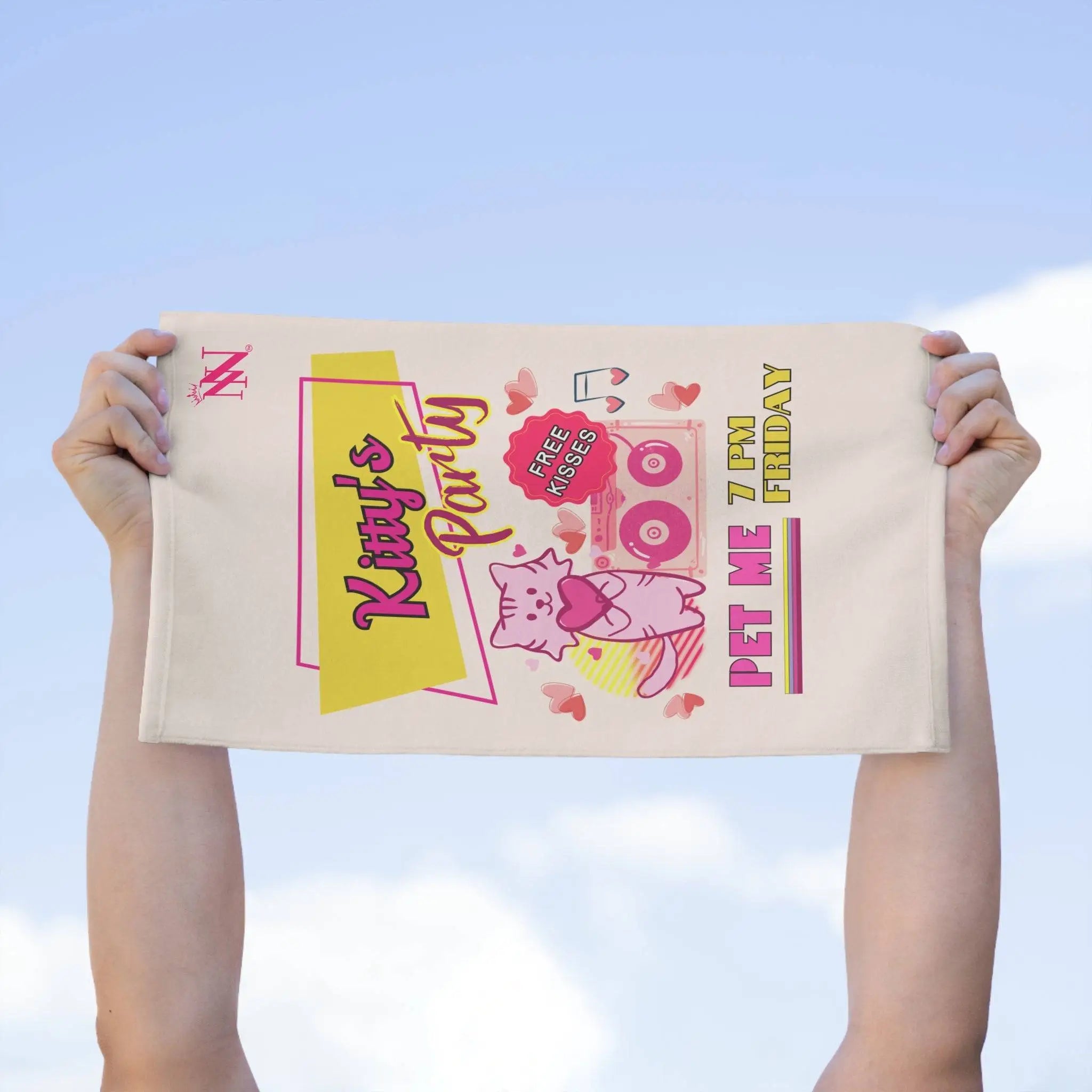 Kitty’s Party | Mix & Match Soft Fun-Flirty Lovers’ Towels