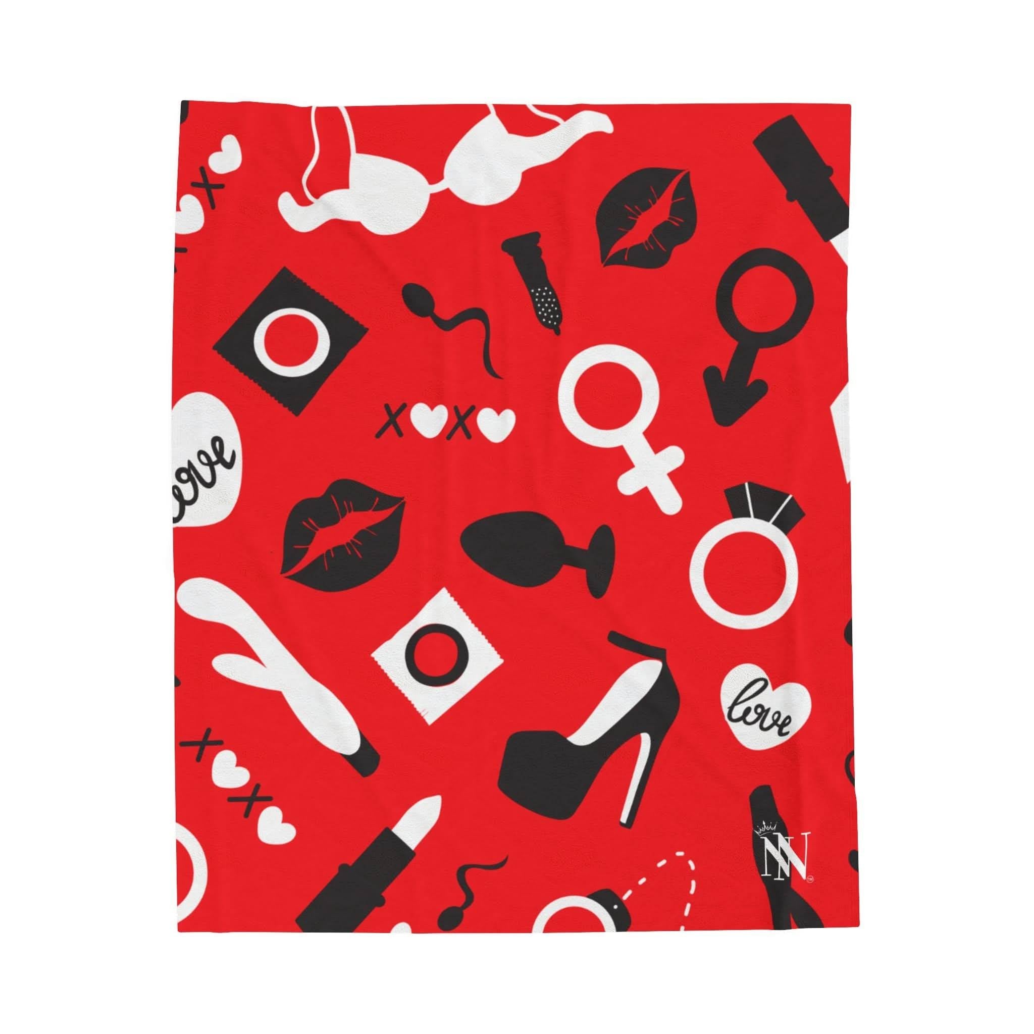 Lady in Red | Mix & Match Fun-Flirty Lovers’ Blankets