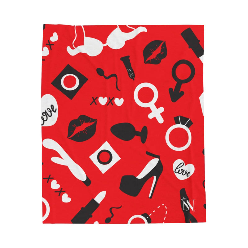 Lady in Red | Mix & Match Fun-Flirty Lovers’ Blankets