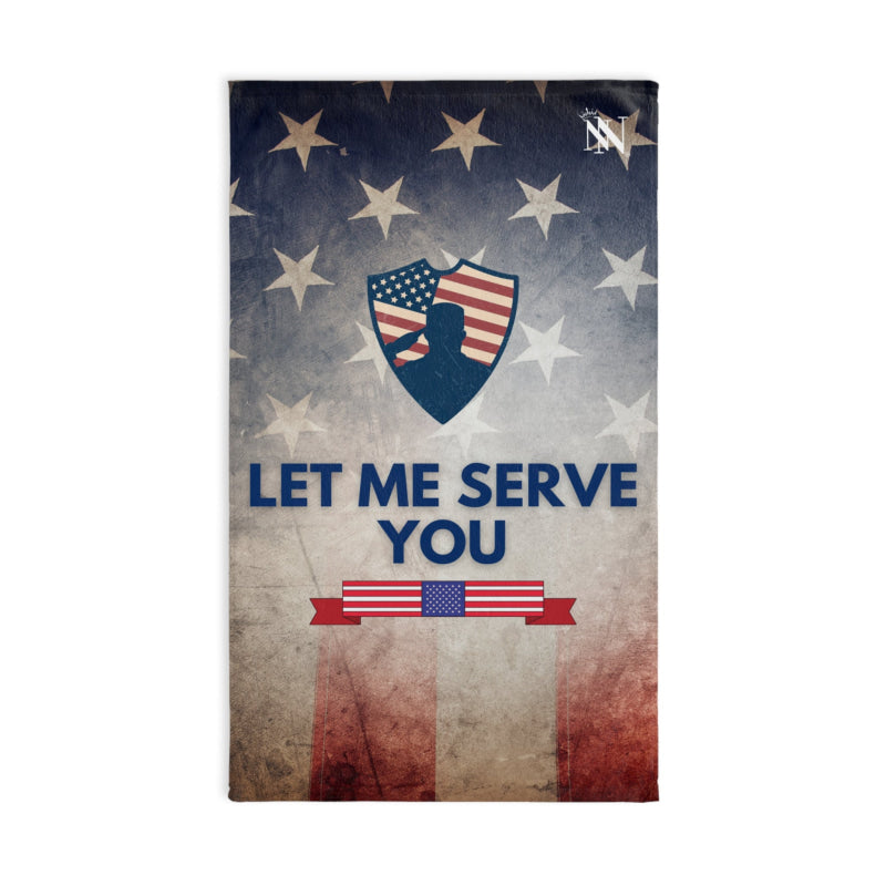 Let Me Serve You Veteran | Mix & Match Original Fun-Flirty Lovers’ Towels