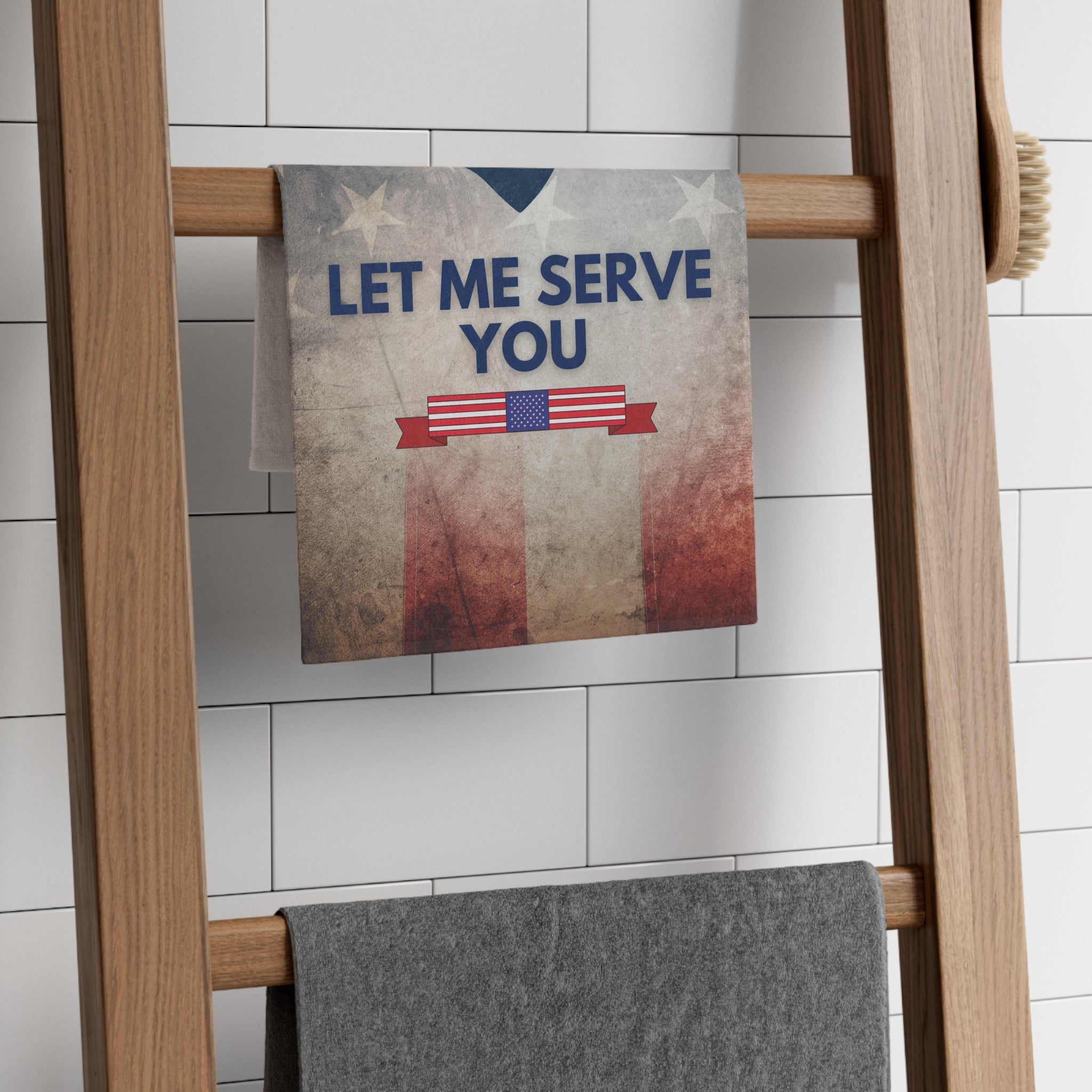 Let Me Serve You Veteran | Mix & Match Soft Fun-Flirty Lovers’ Towels