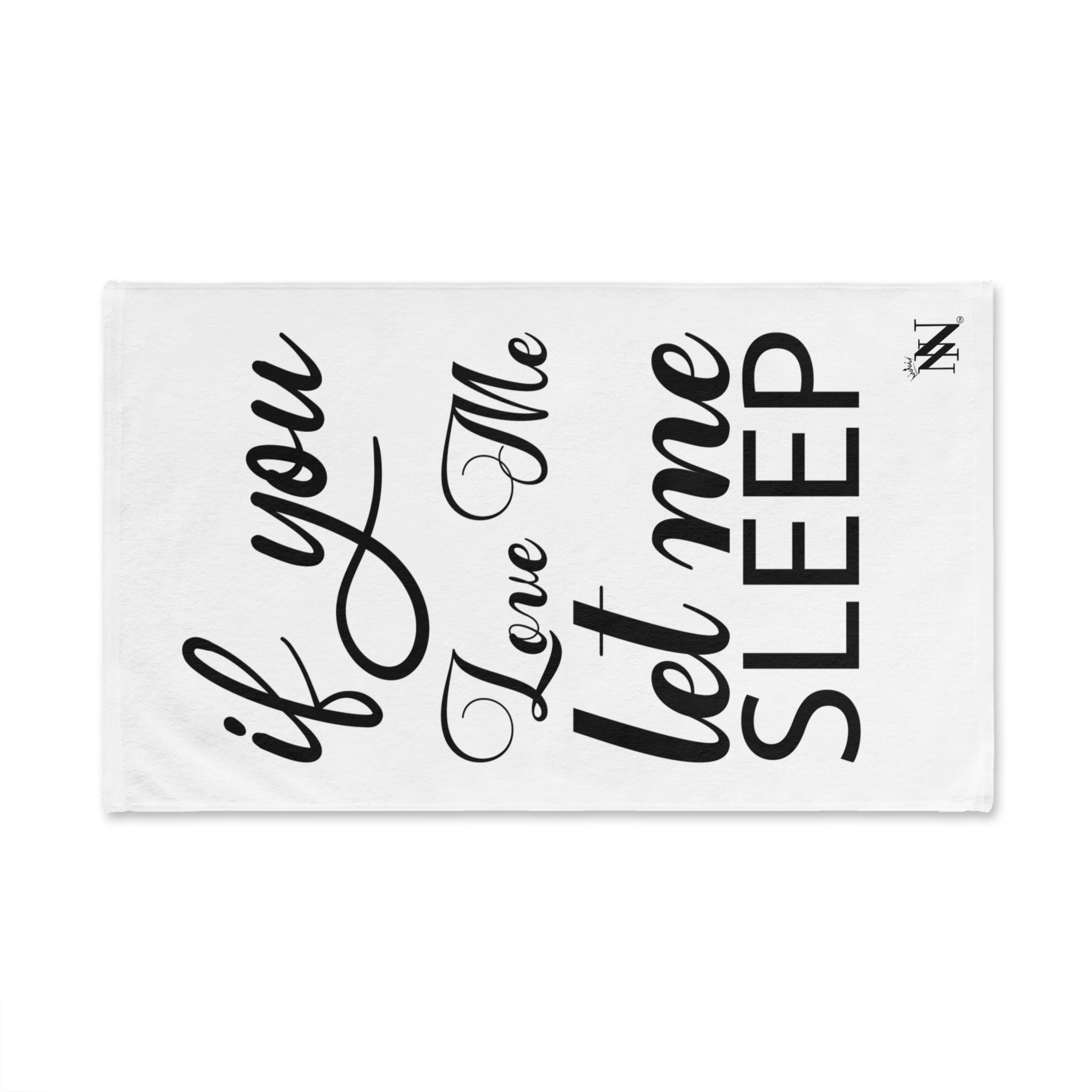 Let Me Sleep | Mix & Match Original Fun-Flirty Lovers’ Towels