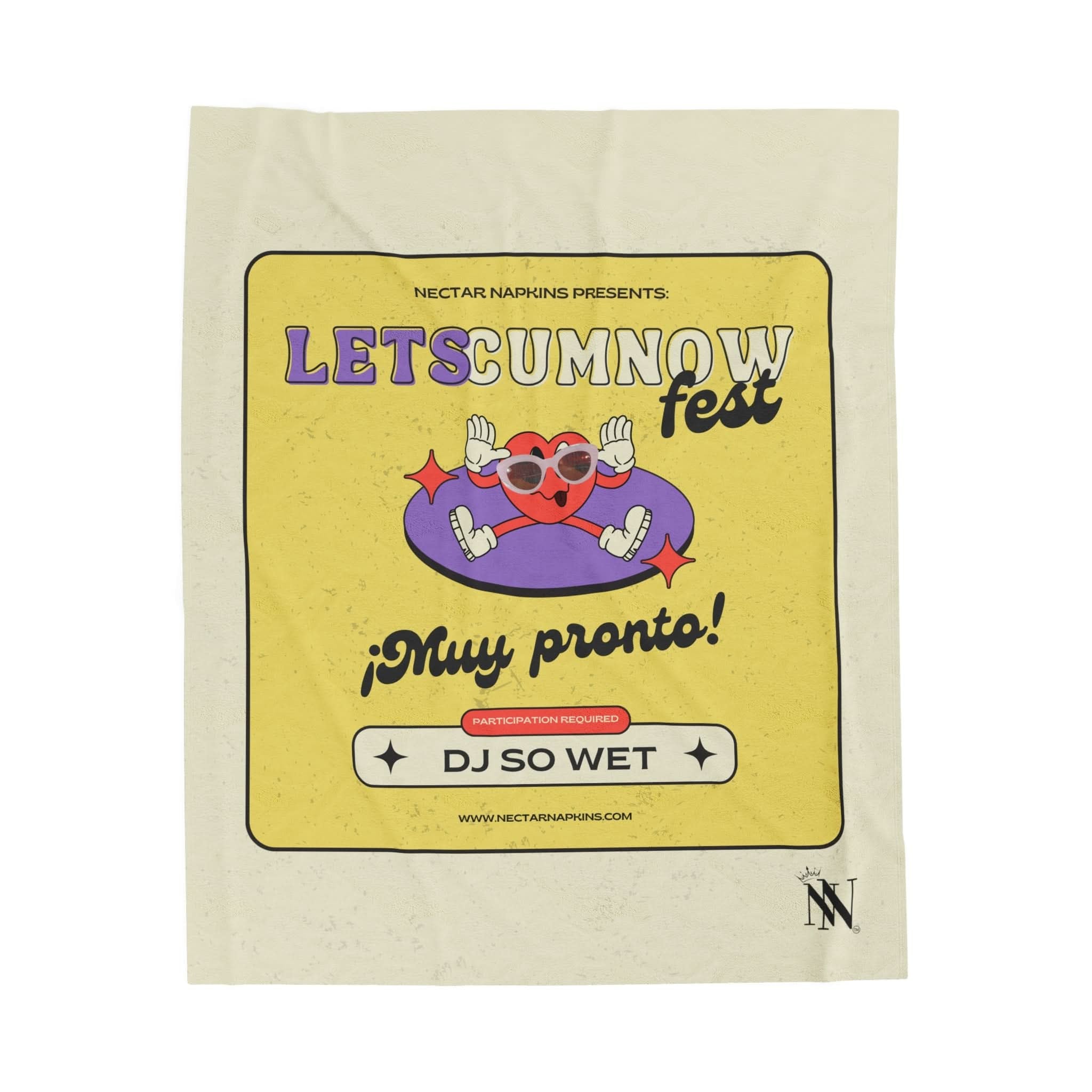 Letsā Cum Fest | Mix & Match Fun-Flirty Loversā Blankets
