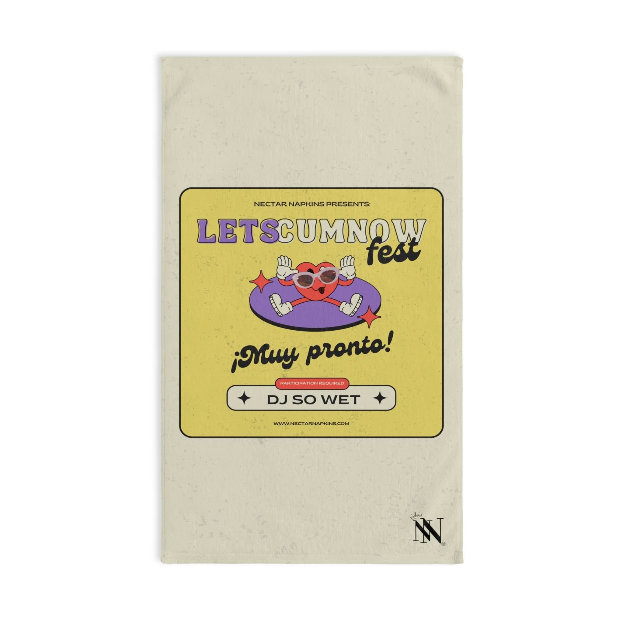 Let’s Cum Fest | Mix & Match Original Fun-Flirty Lovers’ Towels