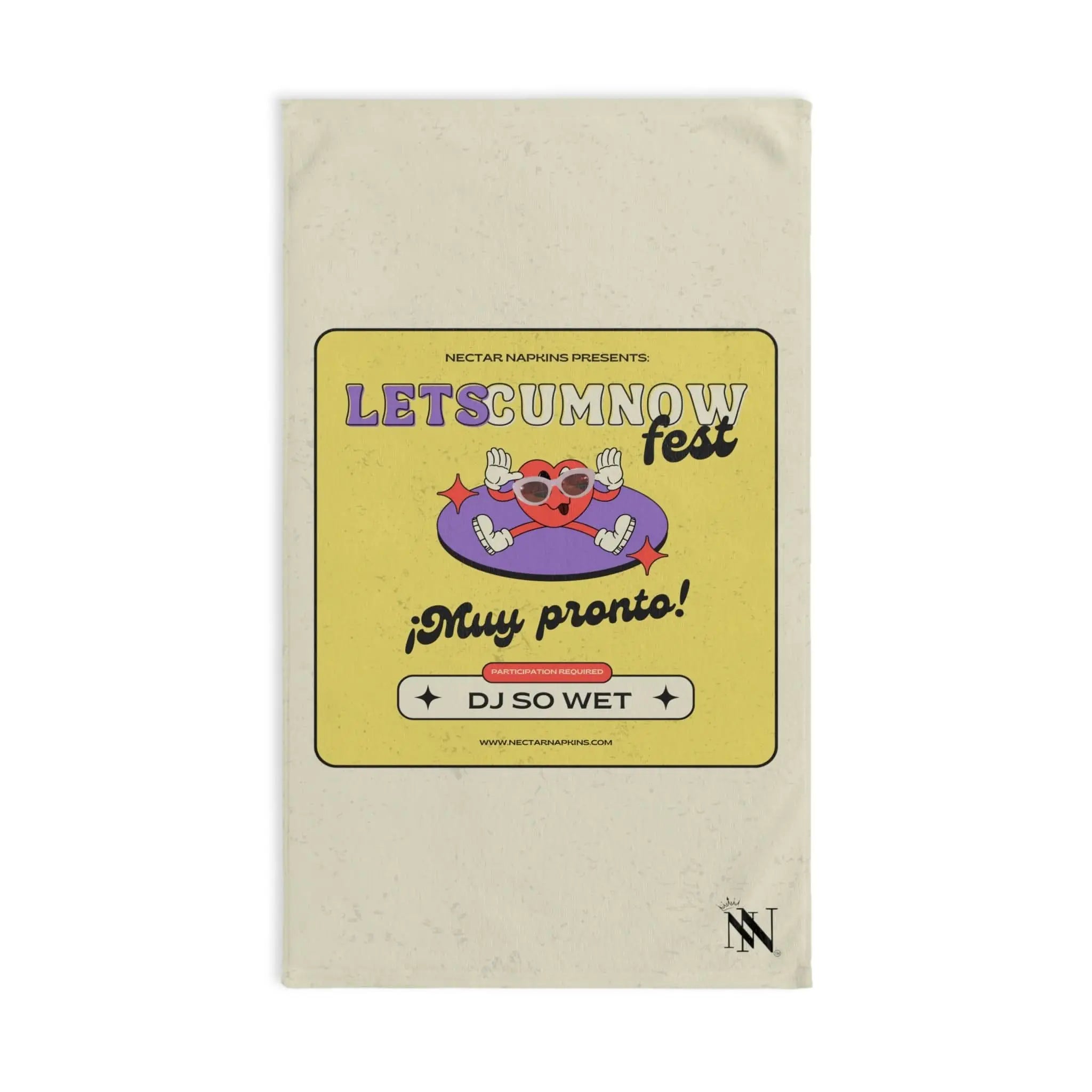 Let’s Cum Fest | Mix & Match Original Fun-Flirty Lovers’ Towels