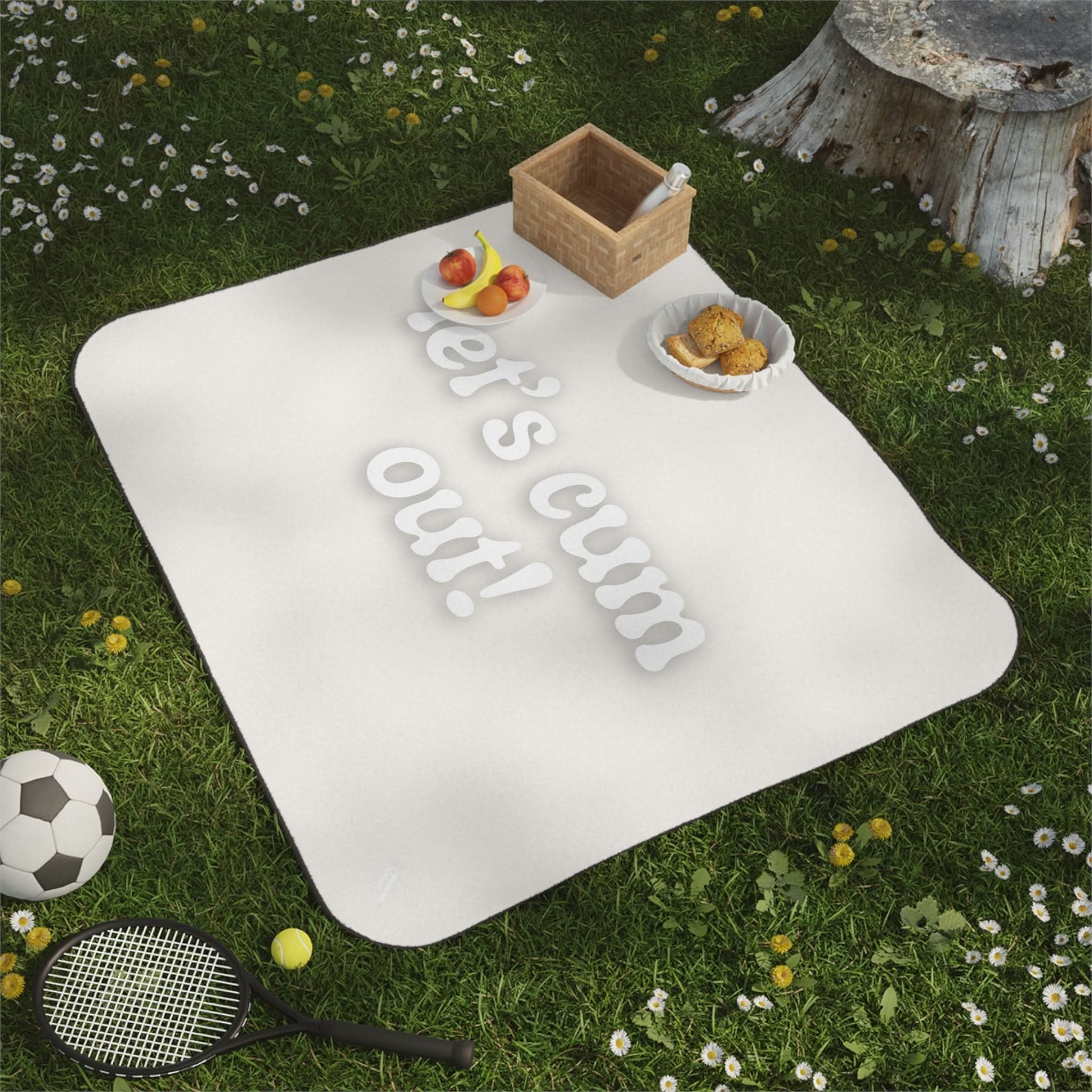 Let’s Cum Out | Mix Match Fun-Flirty Lovers’ Water-Resistant Sex Blankets