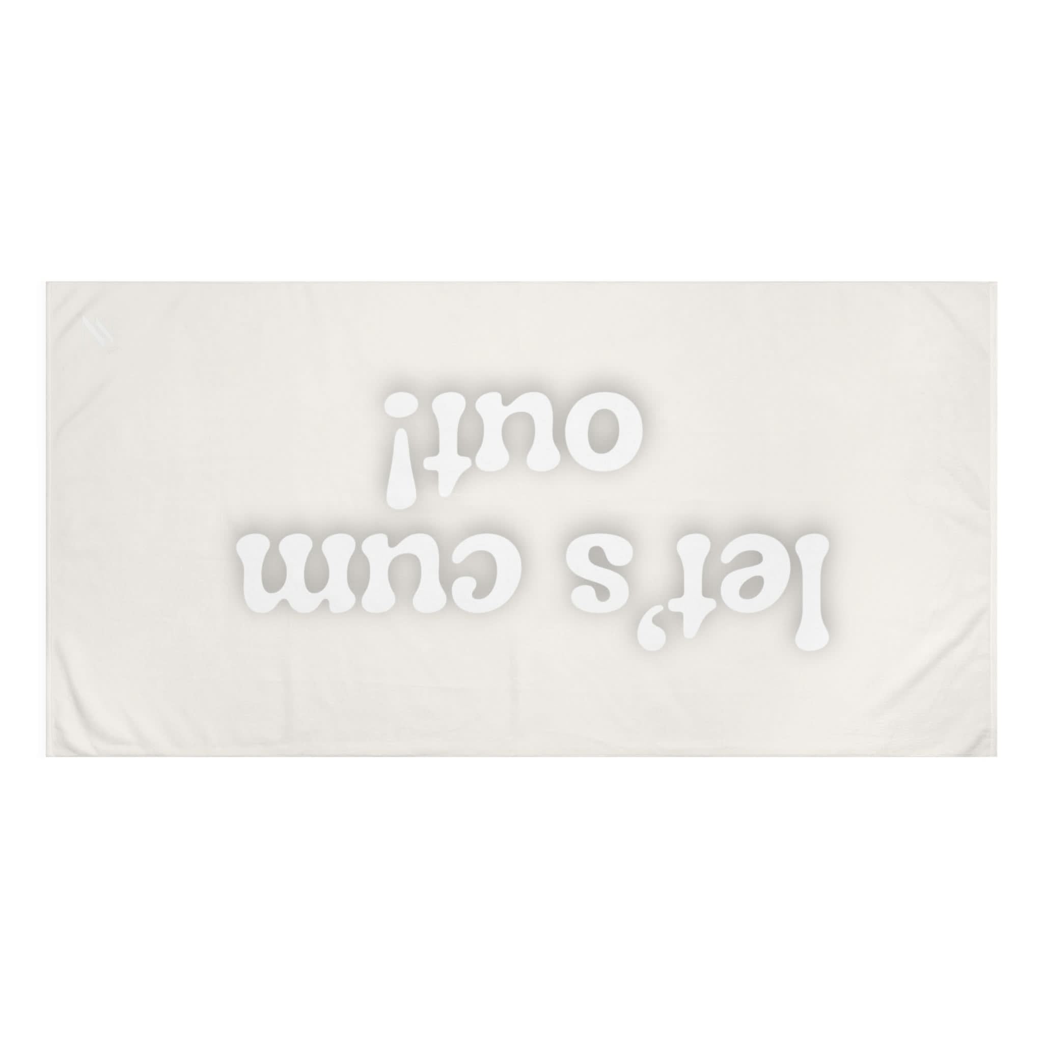 Let’s Cum Out! | Mix & Match Naughty XL Fun-Flirty Lovers’ Towels