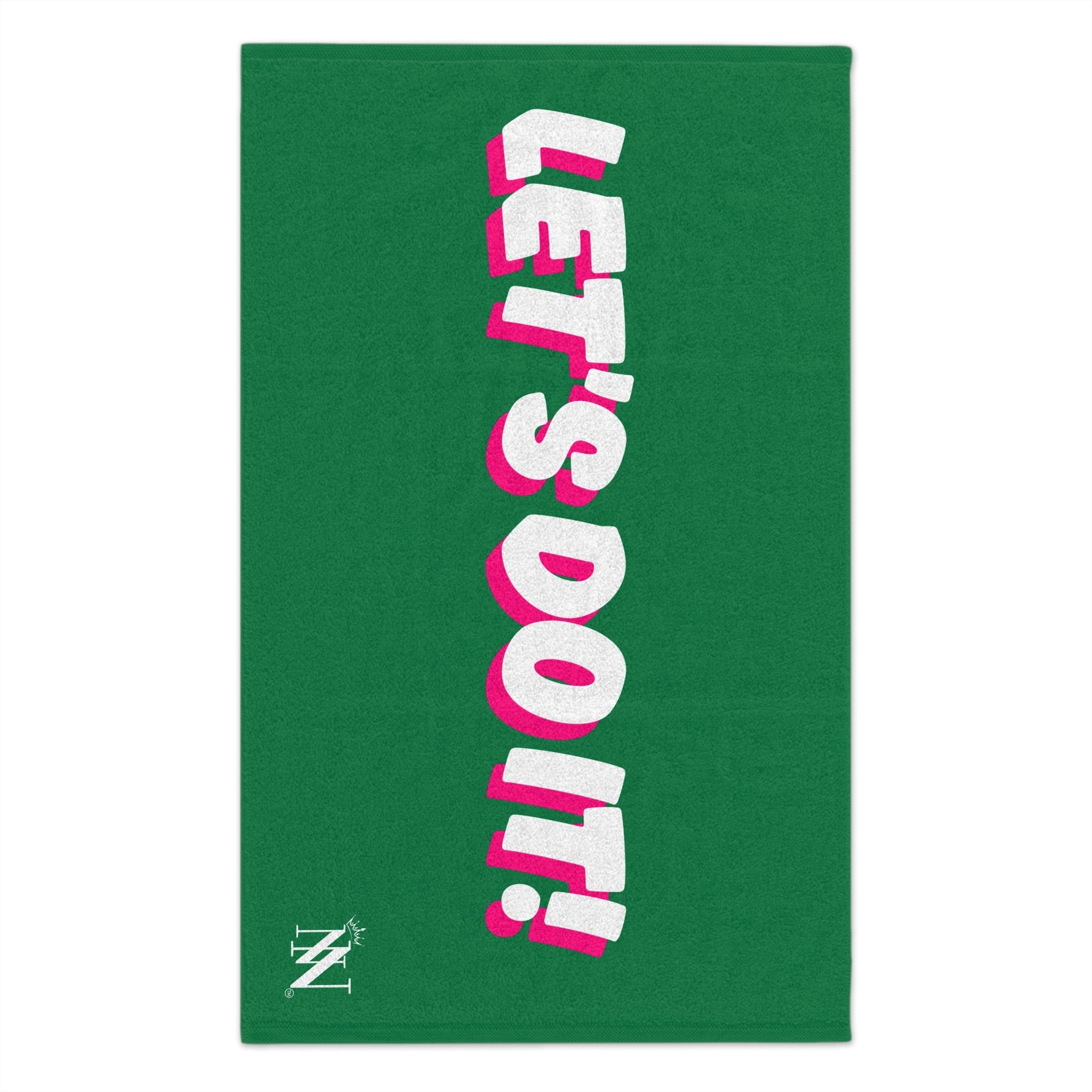 Let’s Do It! Green | Mix & Match Soft Fun-Flirty Lovers’ Towels