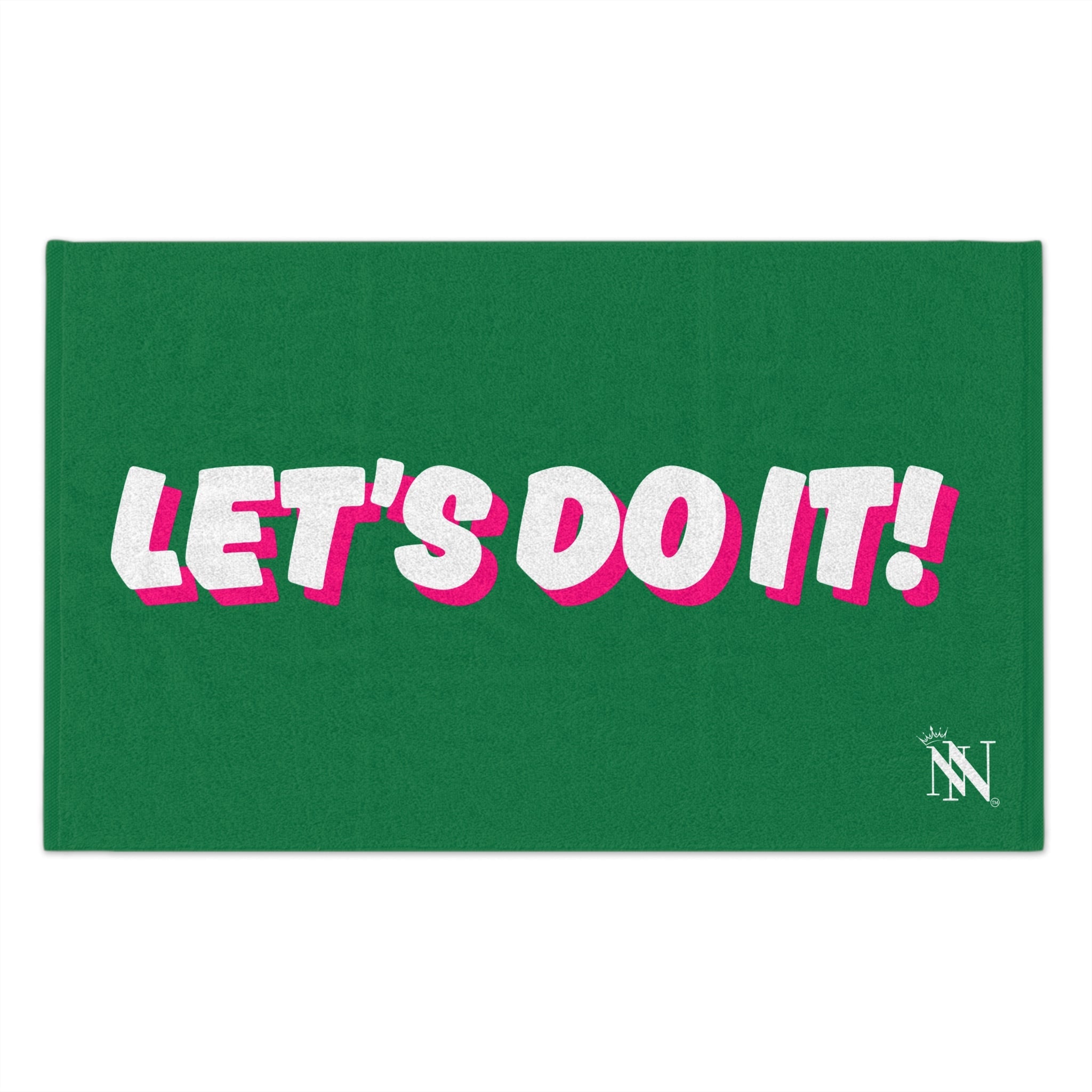 Let’s Do It! Green | Mix & Match Soft Fun-Flirty Lovers’ Towels