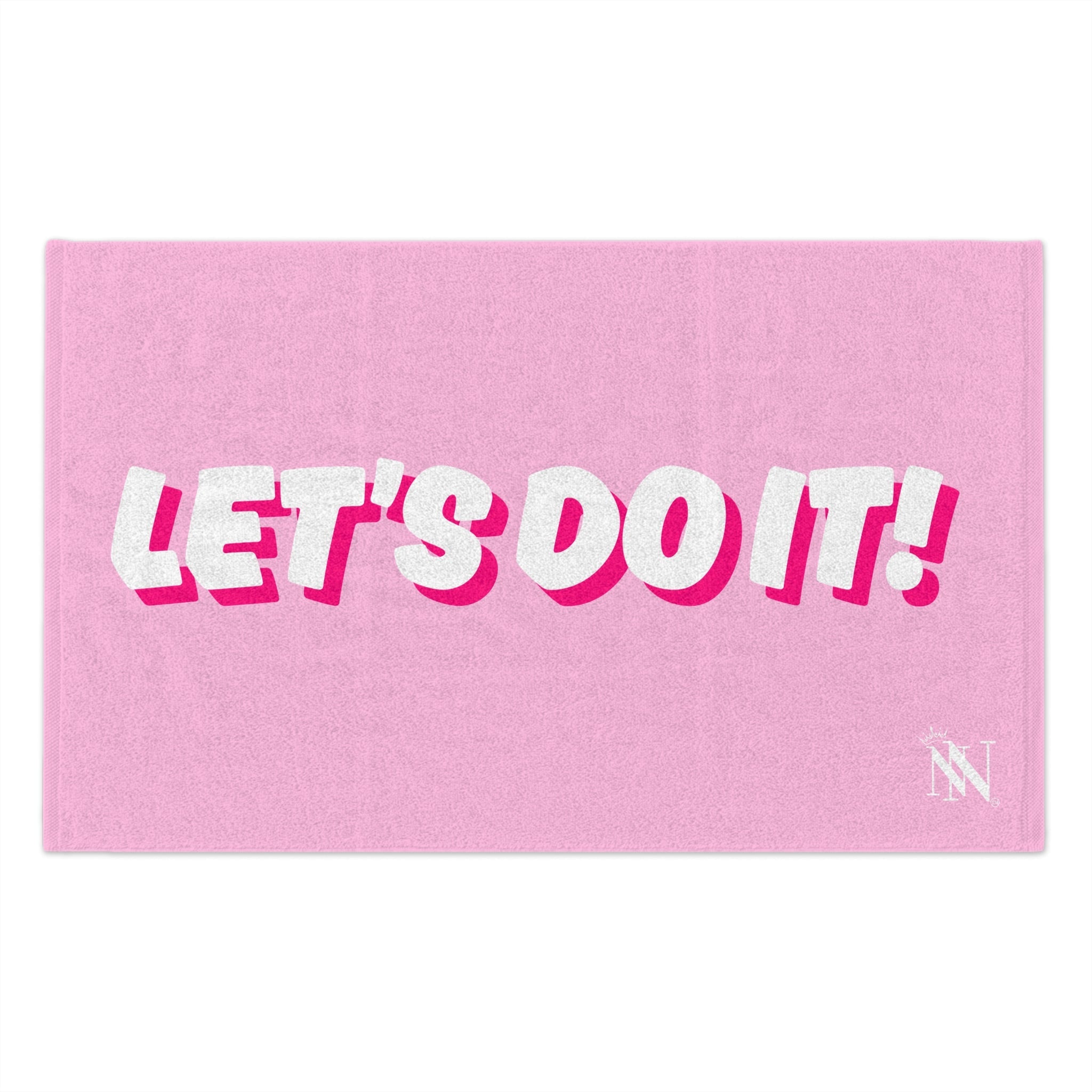 Let’s Do It! Light Pink | Mix & Match Soft Fun-Flirty Lovers’ Towels