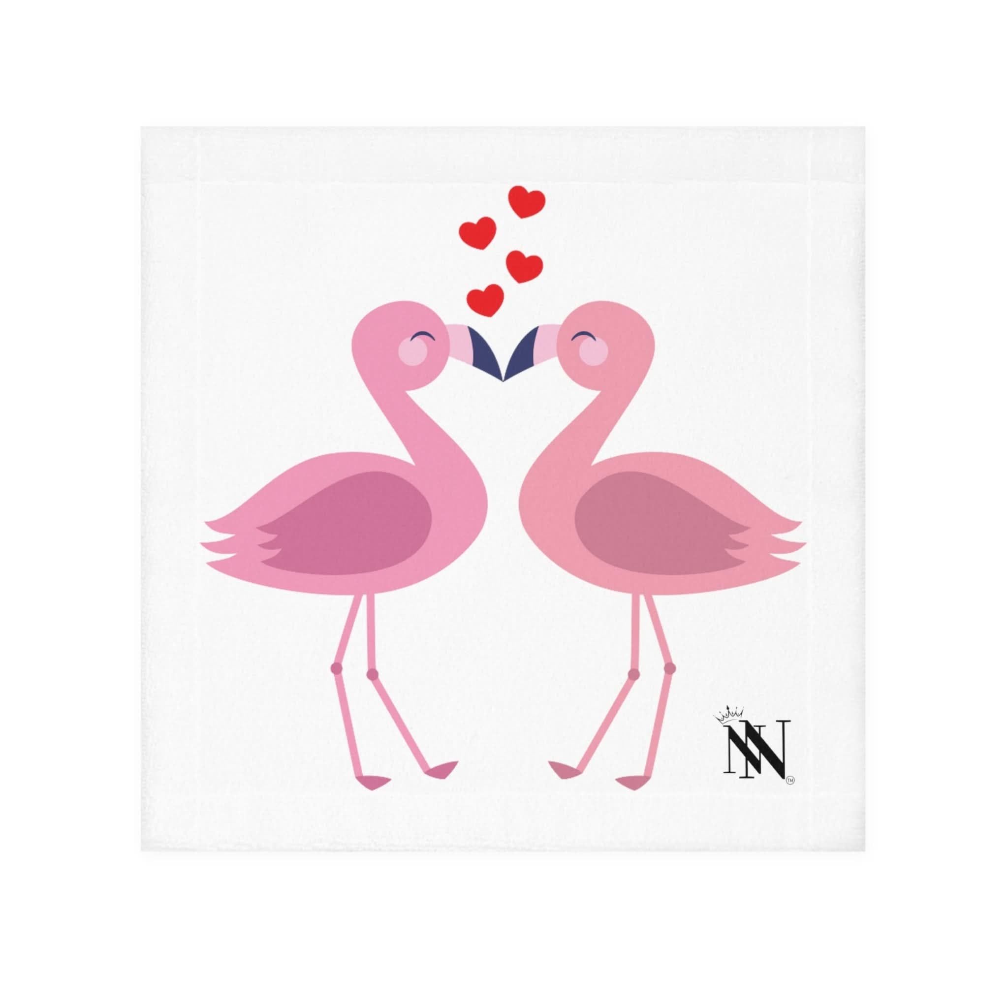 Let’s Flamingle Kiss | Mix & Match Lils’ Fun-Flirty Lovers’ Towels